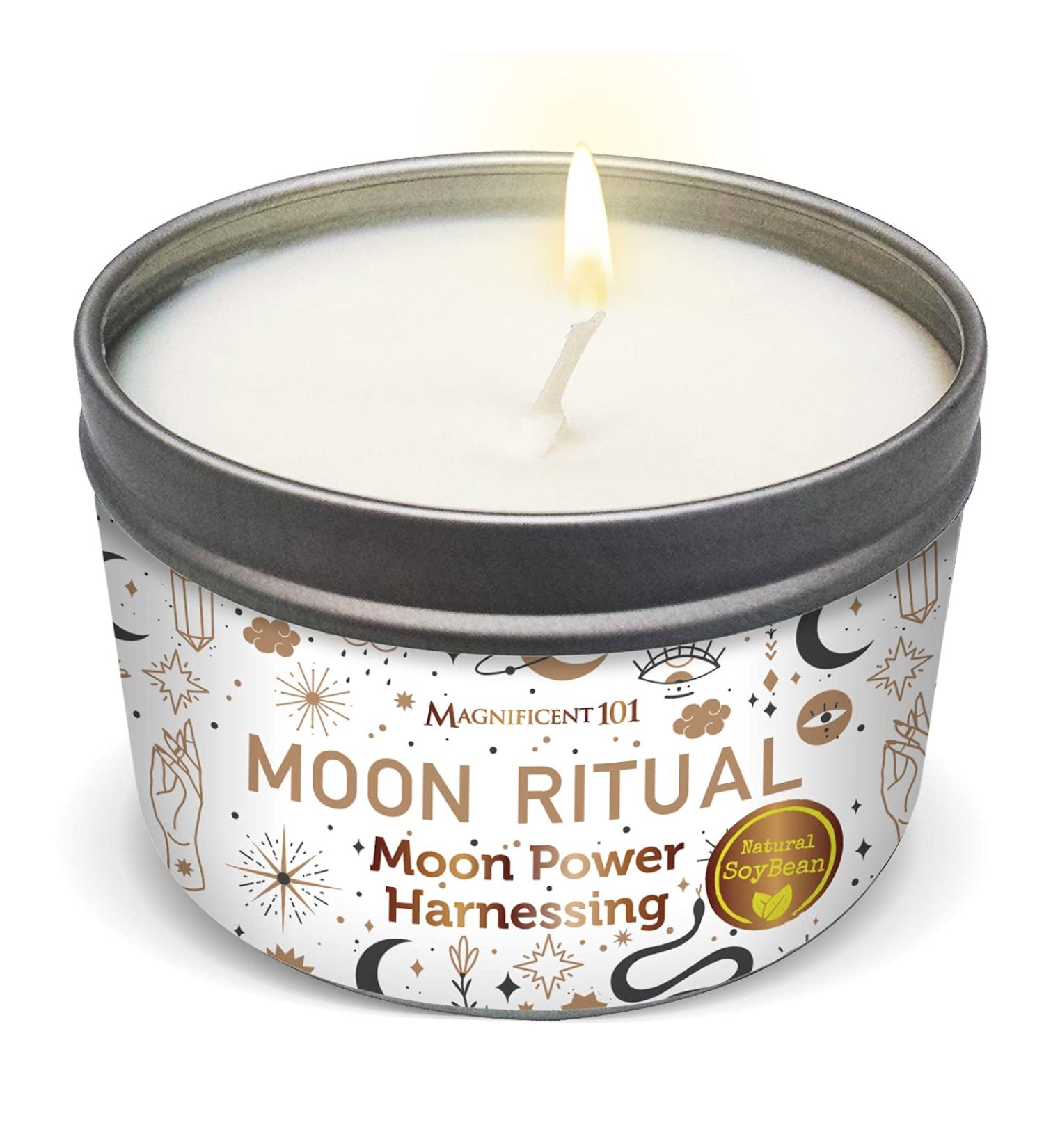 Magical Moon Ritual Tin Candle - 6oz - Buy Online on GoSupps.com