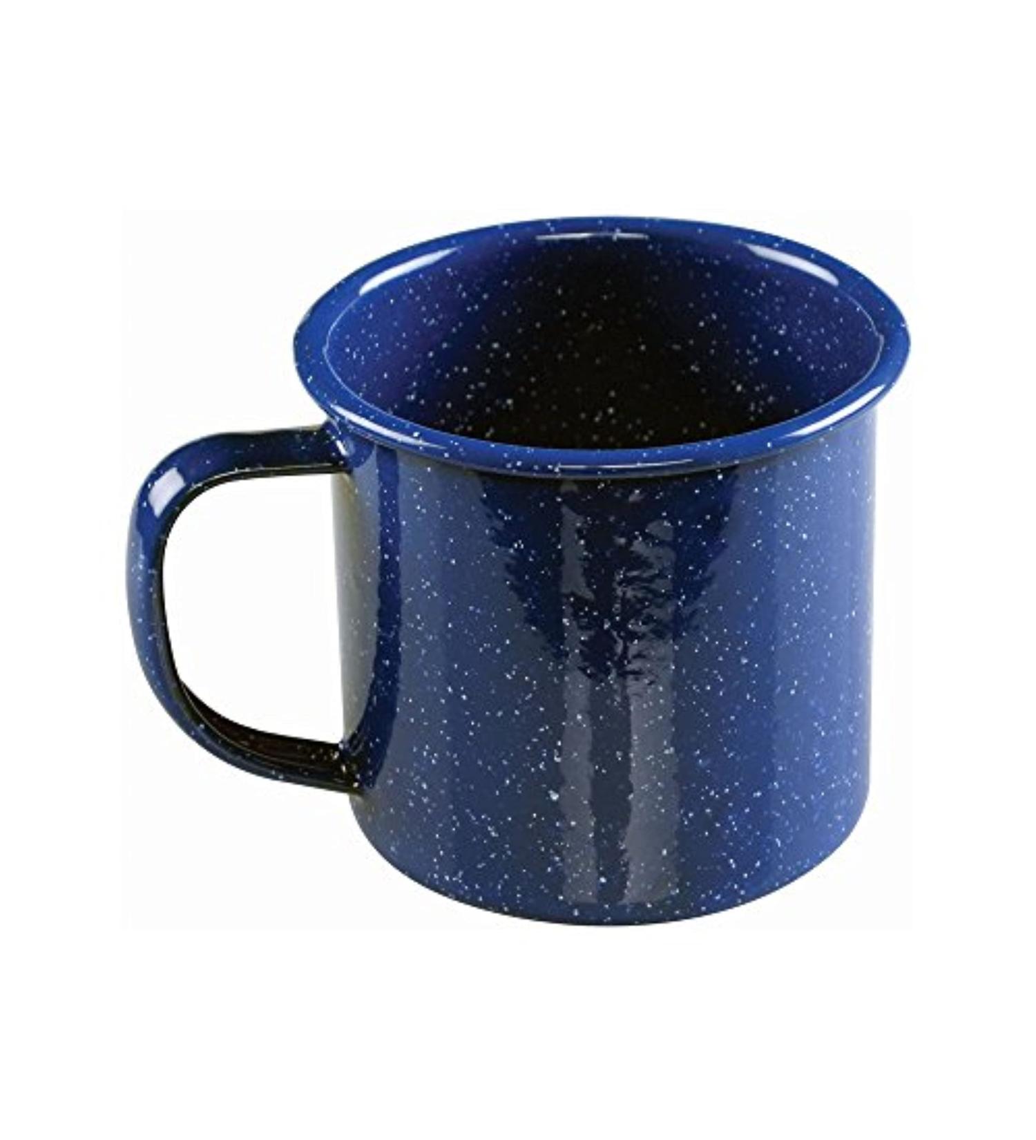 Coleman 12oz Enamelware Coffee Mug - Blue | Durable Camping Mug - Buy Online on GoSupps.com