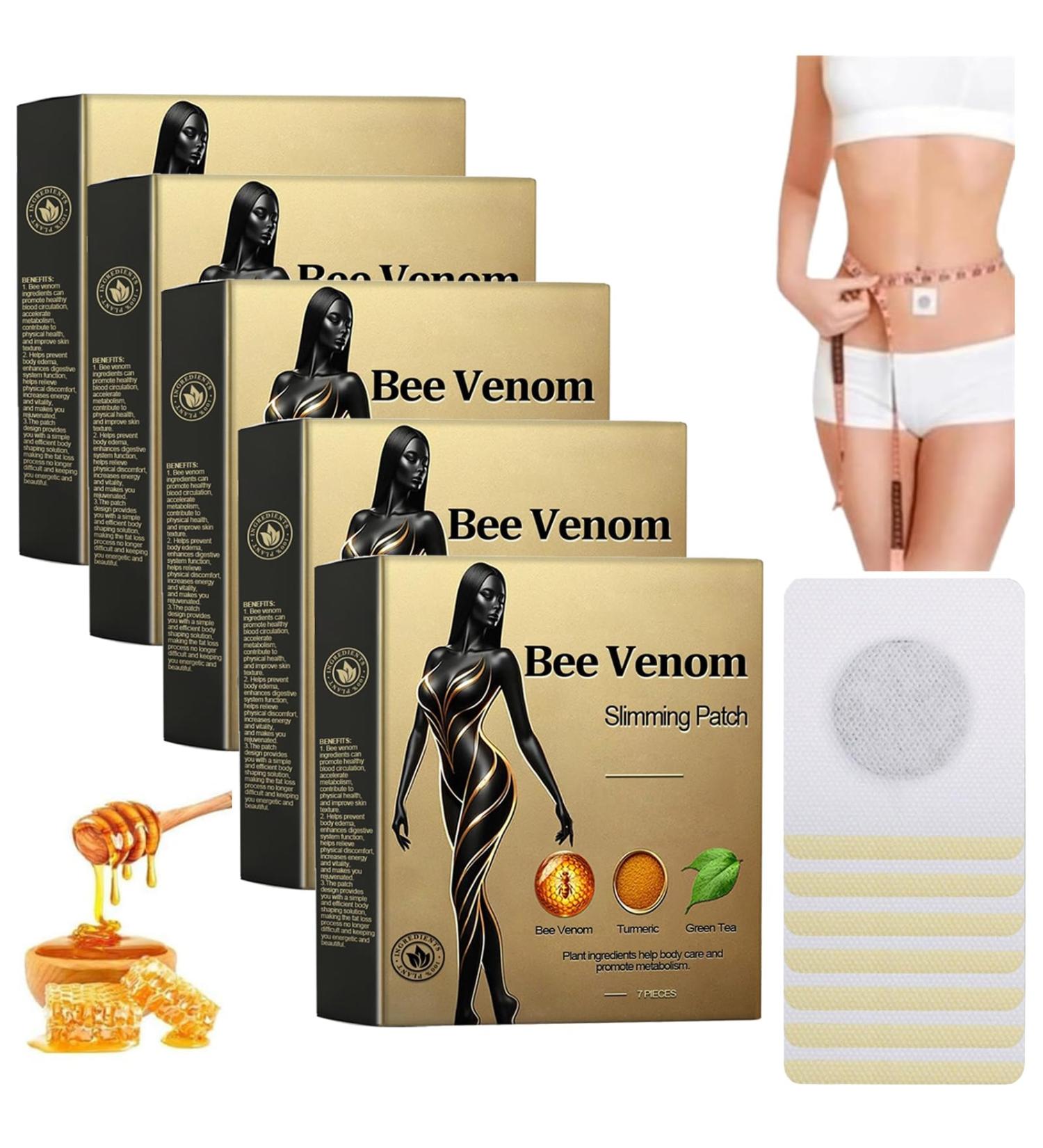 35 Beeergift Plaster Slimming Patches for Men & Women - Bee Venom Pain Relief for Feet Waist & Legs - Buy Online on GoSupps.com