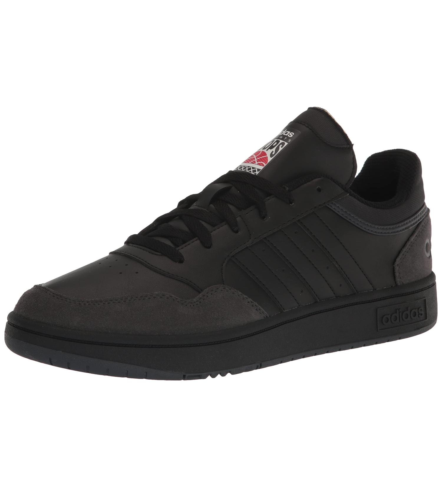 adidas Men's Hoops 3.0 Basketball Shoe - Size 10 - Black/Carbon - Buy Online on GoSupps.com