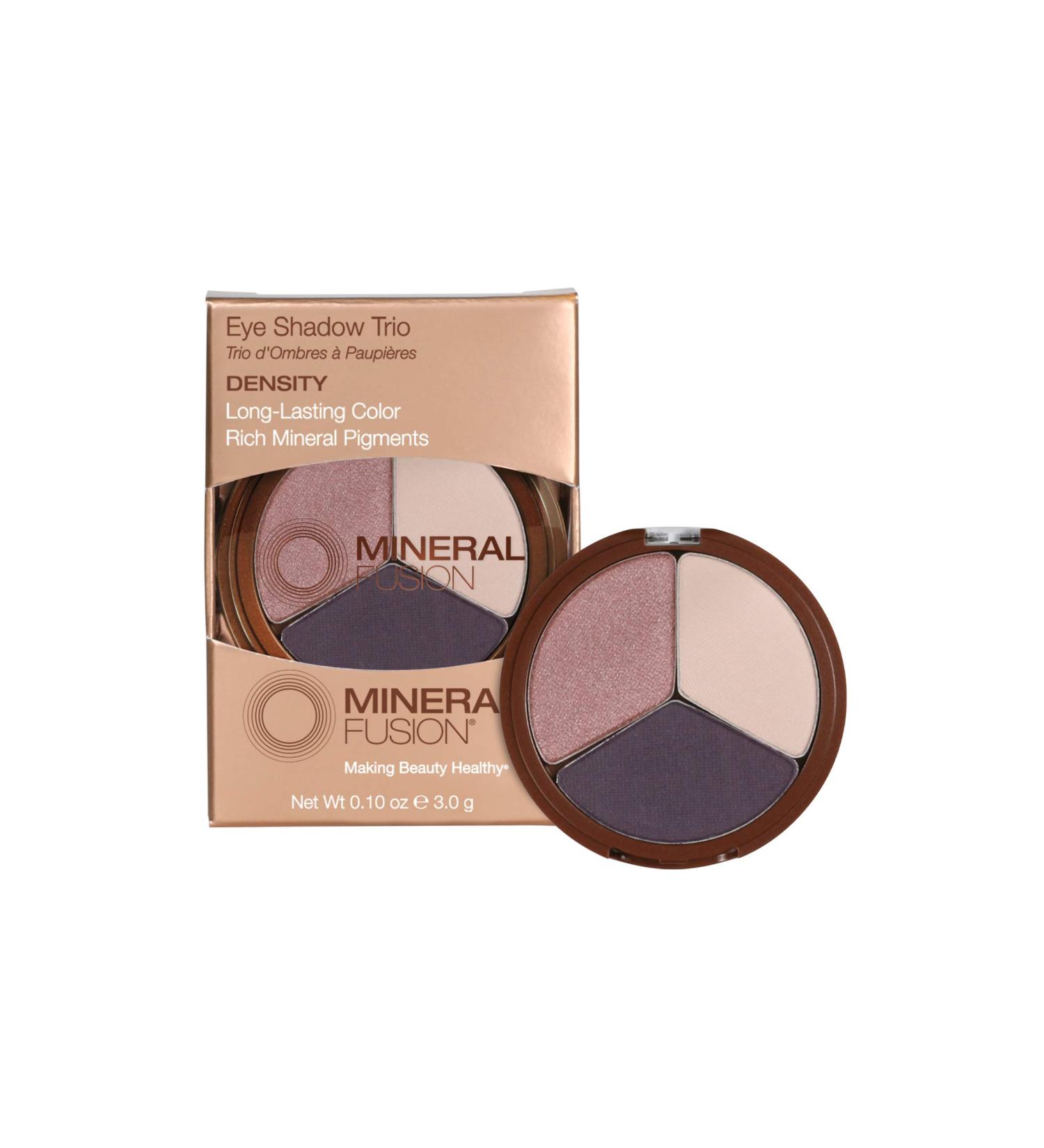 Mineral Fusion Eye Shadow Trio - Density 0.1 oz | Natural & Long-Lasting Color - Buy Online on GoSupps.com