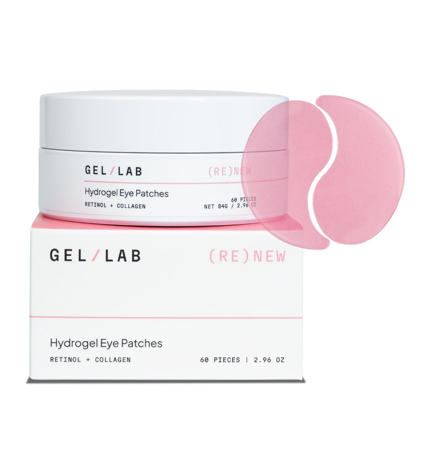 RENEW Collagen & Retinol Under Eye Gel Patches - Korean Hydrating Eye Mask for Fine Lines Wrinkles Firming & Brightening - 60 Patches - Ship Worldwide - Buy Online on GoSupps.com
