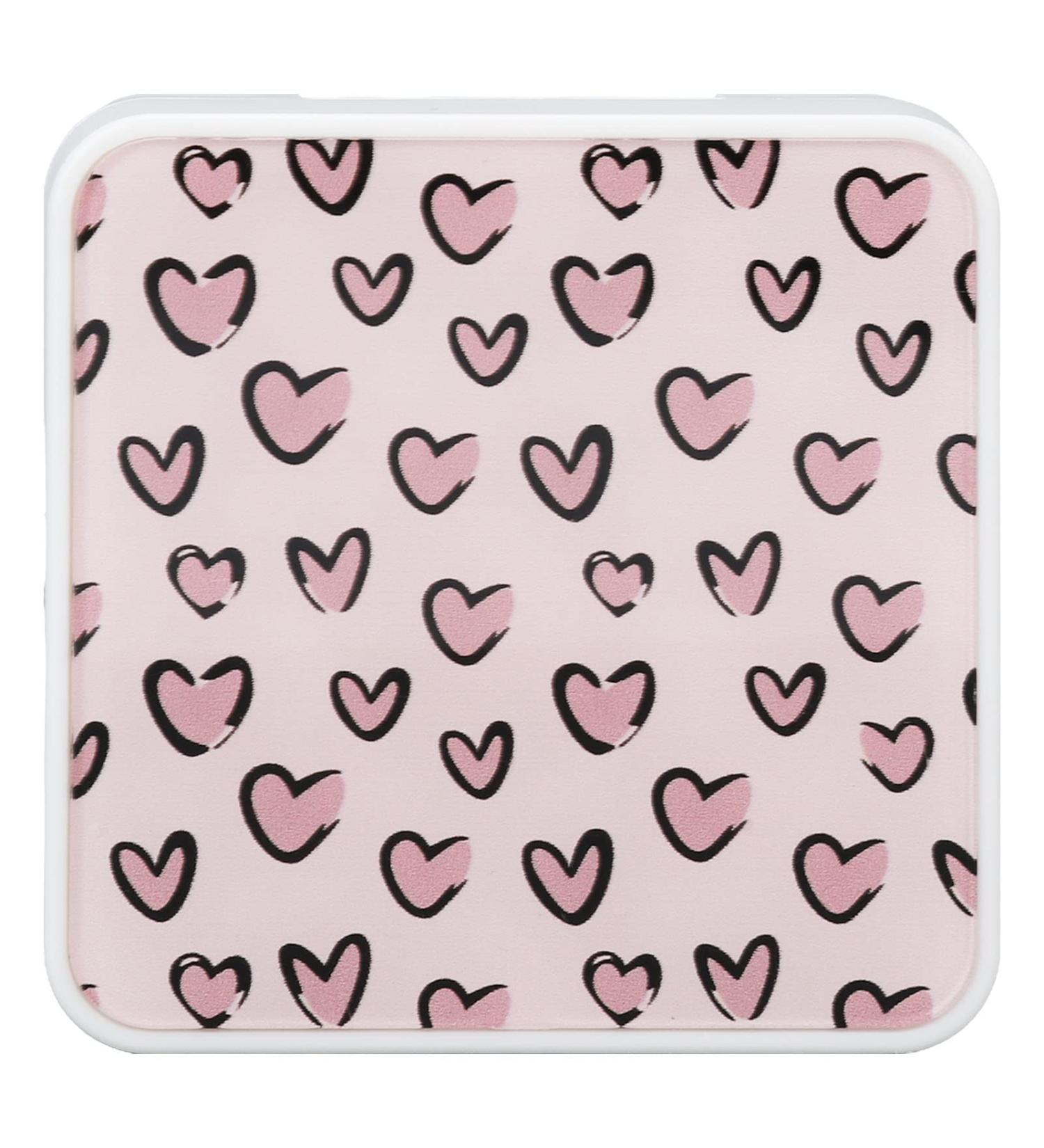 AMONIDA Cartoon Contact Lens Case - Portable & Safe Holder Box for Travel (Black Side Love) - Shop Internationally - Buy Online on GoSupps.com