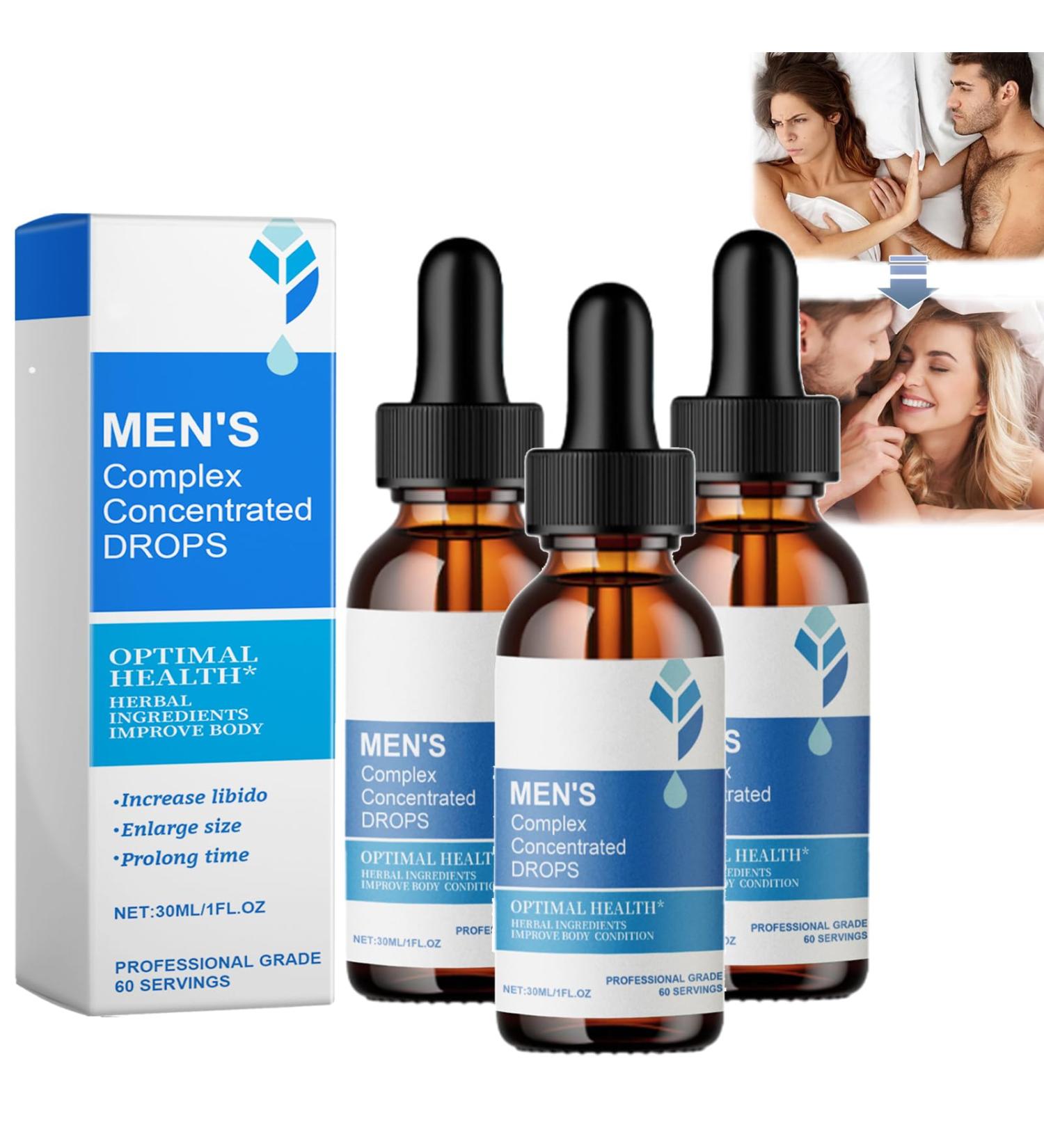 Blue Horizon Men's Complex Concentrated Drops Blue Horizon Men's Complex Drops Mens Enhancement Drops Blue Horizon Drops for Men (3PCS) - Buy Online on GoSupps.com
