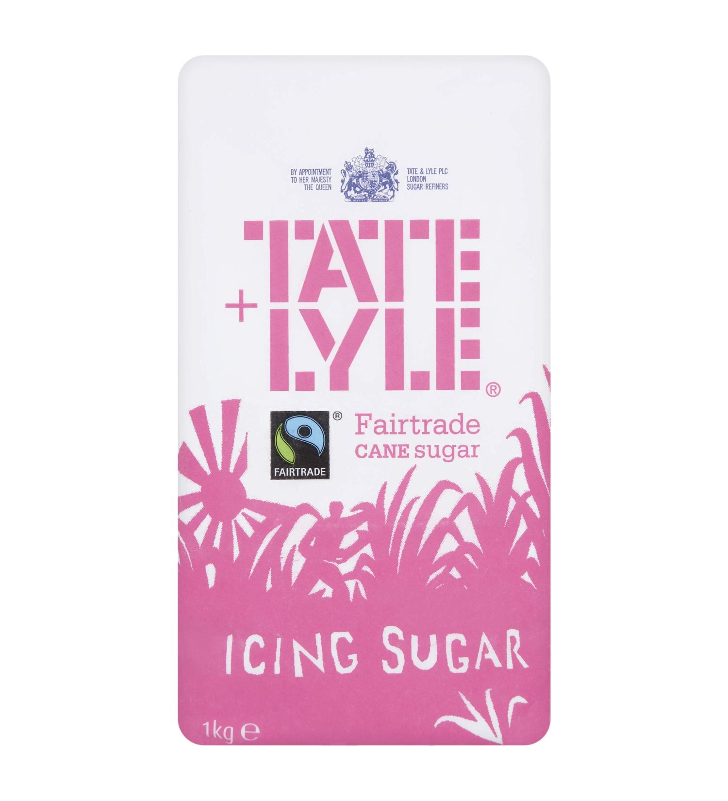 Tate & Lyle Fairtrade Icing Sugar 1Kg - Premium Quality for Baking - Pack of 1 - Buy Online on GoSupps.com