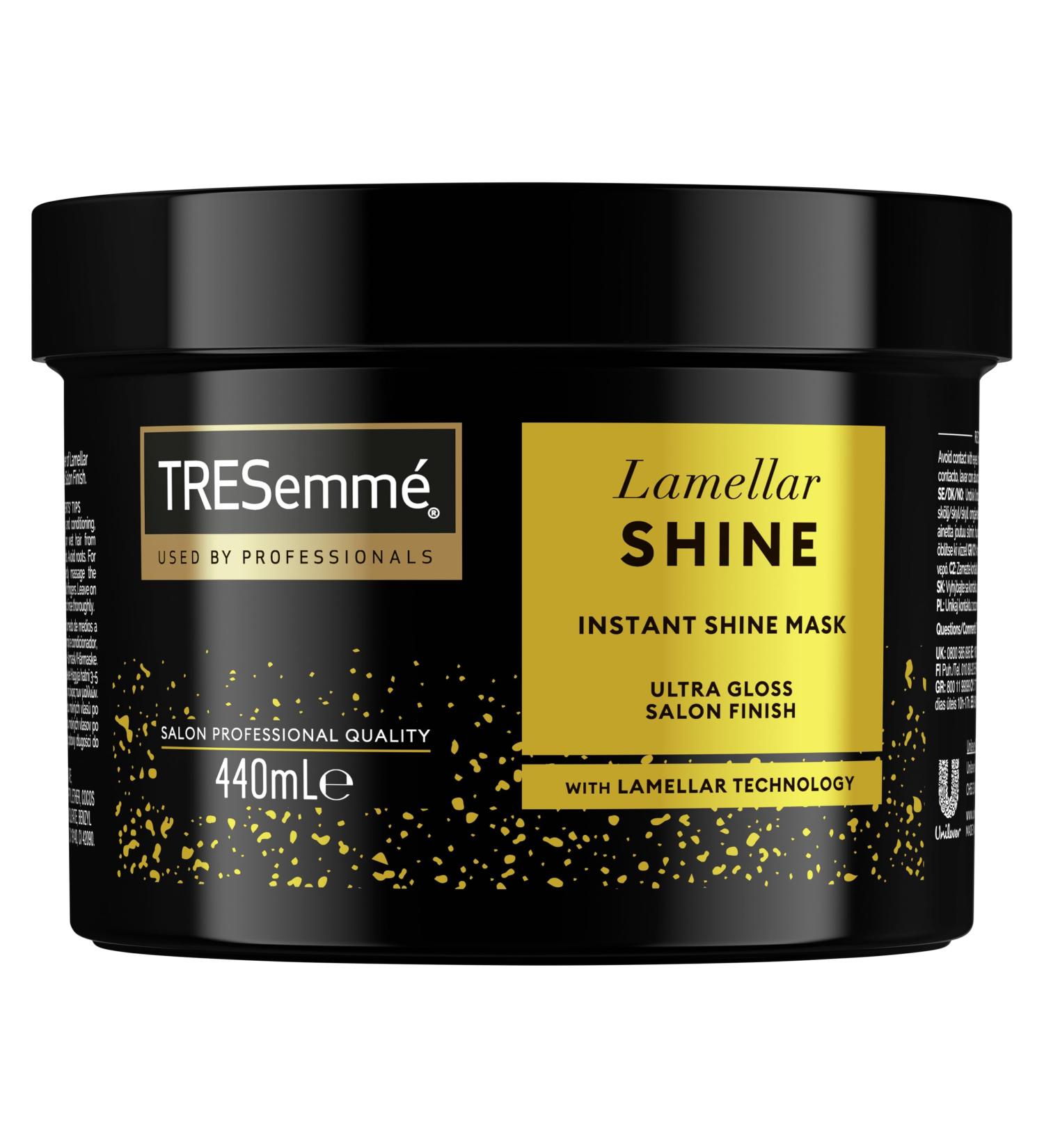  TRESemm TRESemm For an ultra-glossy salon finish 440ml Instant Shine Hair Mask Hair Treatment with Patented Lamellar Technology - Buy Online on GoSupps.com