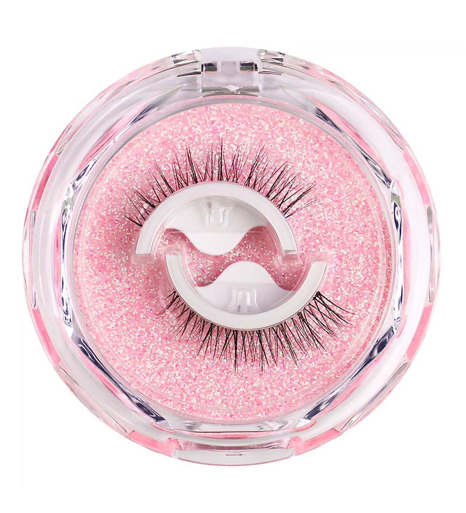 Reusable Self-Adhesive Eyelashes Natural Multiple Fake Eyelashes Natural Look Natural Fluffy Curling Long Eyelashes No Magnet No Glue Eyelashes Waterproof (W08-1 Paired) - Buy Online on GoSupps.com