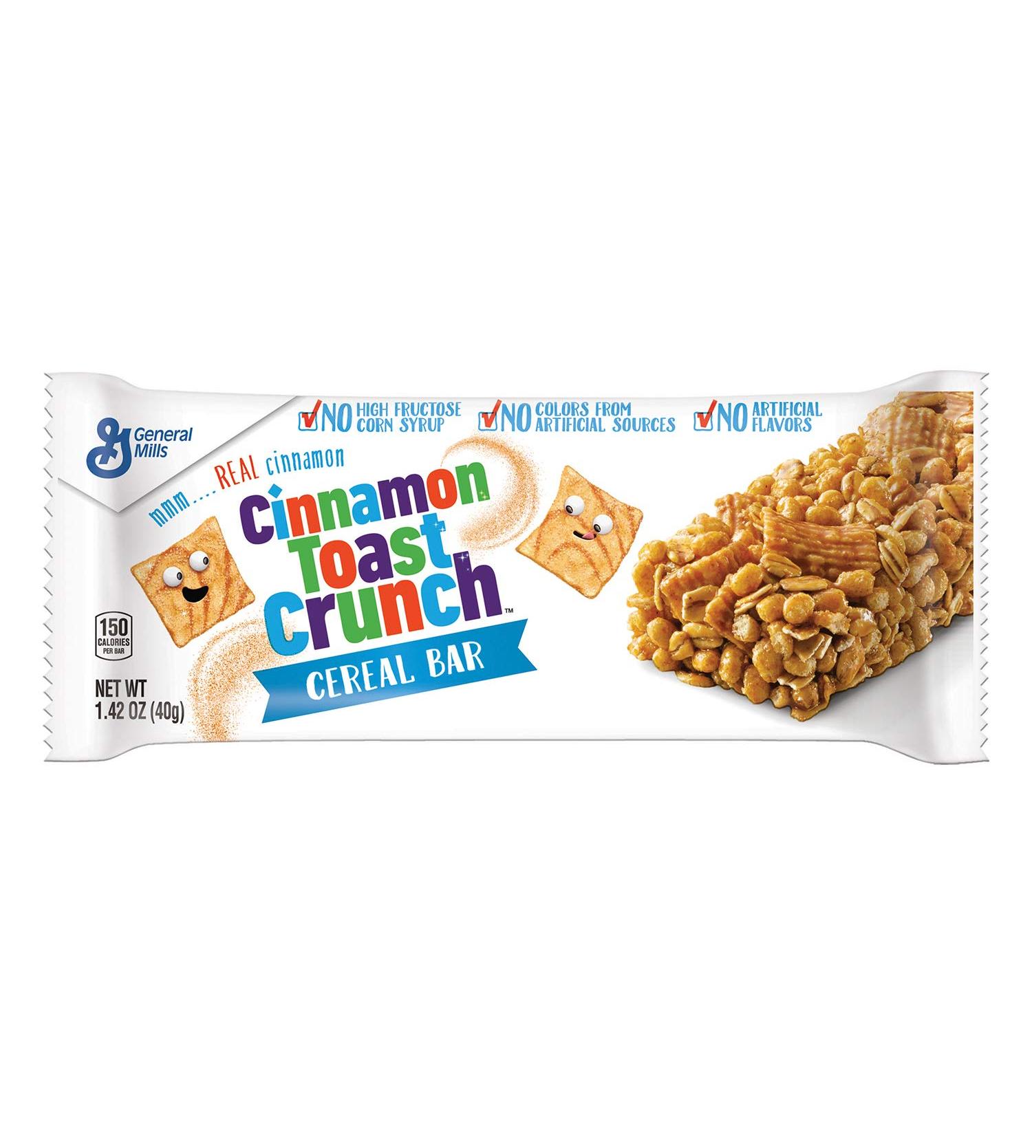 Cinnamon Toast Crunch Cereal Bar 1.42 Oz - Pack of 96 | Delicious Breakfast Snack - Buy Online on GoSupps.com