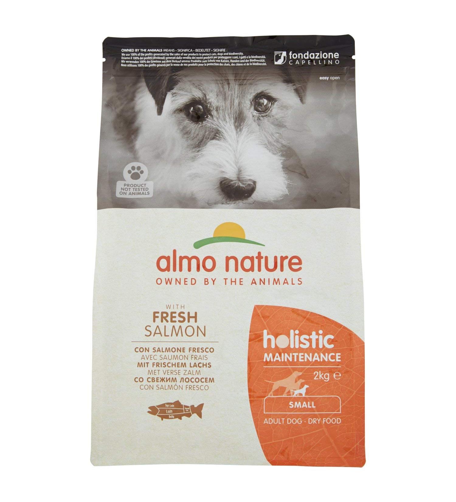 almo nature Holistic Salmon and Rice 2 kg XS/S - Buy Online on GoSupps.com