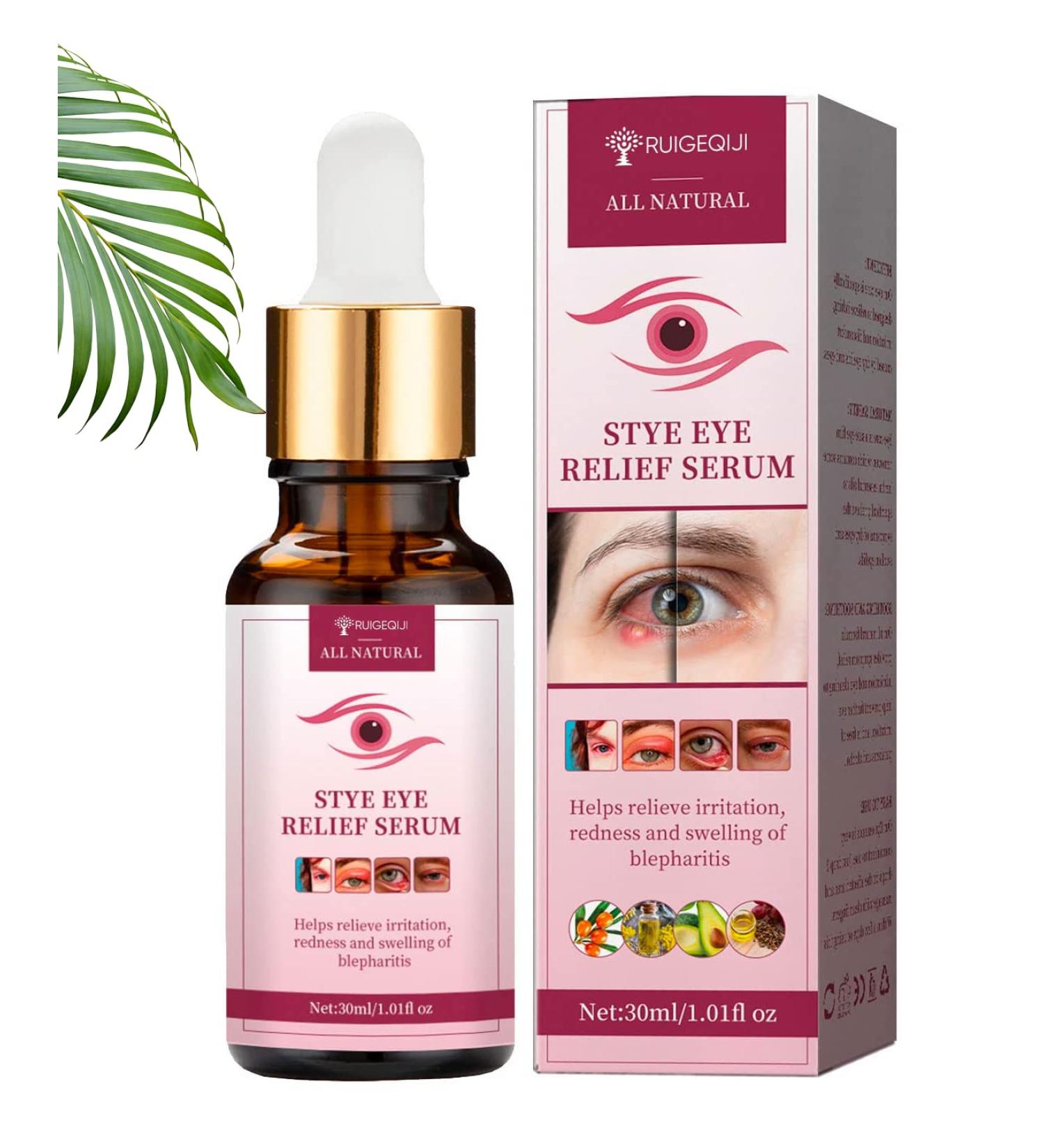 Stye Eye Treatment & Chalazion Remover | Fast Relief Serum by RUIGEQIJI - Buy Online on GoSupps.com