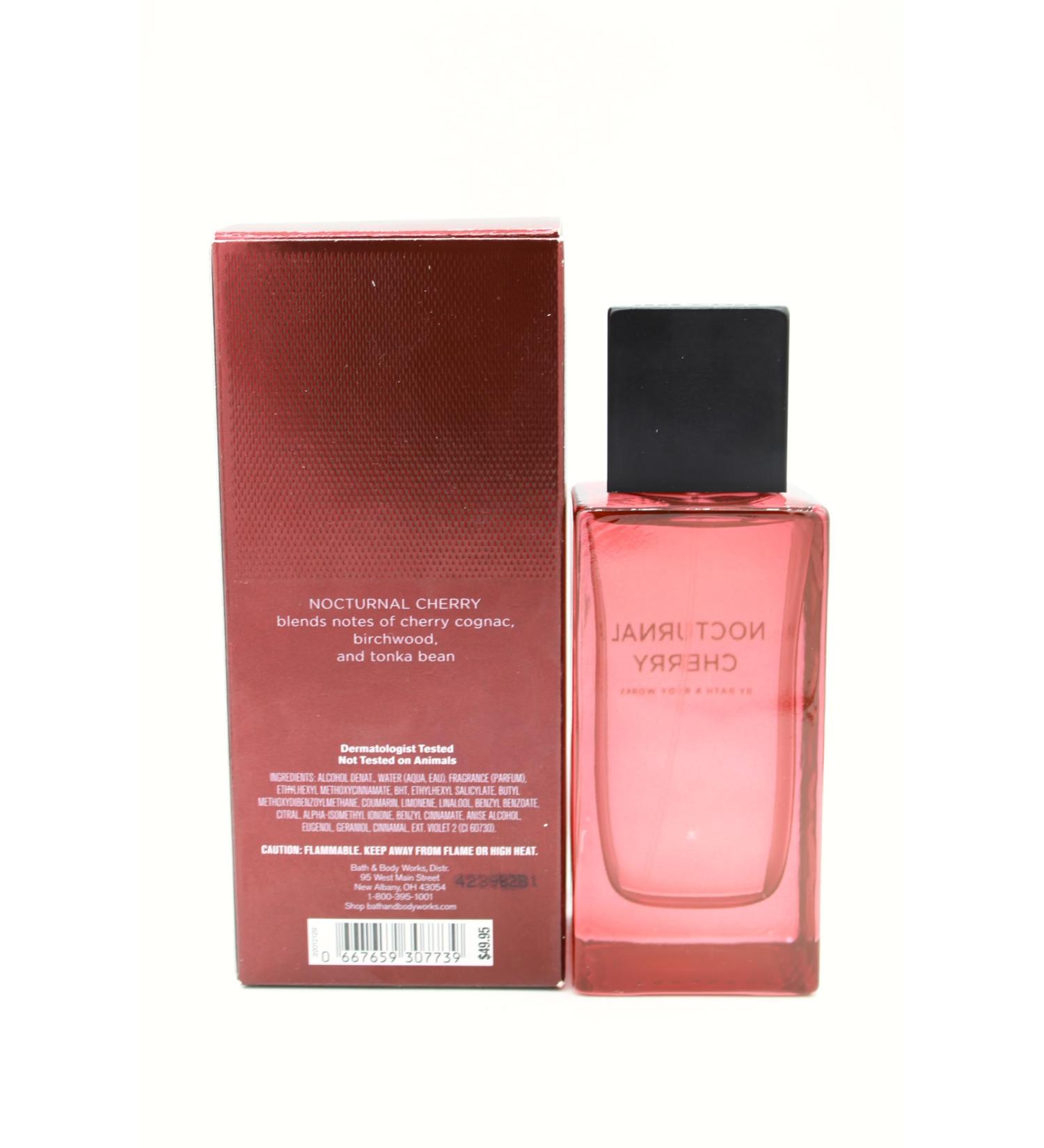 Nocturnal Cherry Bath and Body Men's Cologne Body Spray 3.4 fl oz