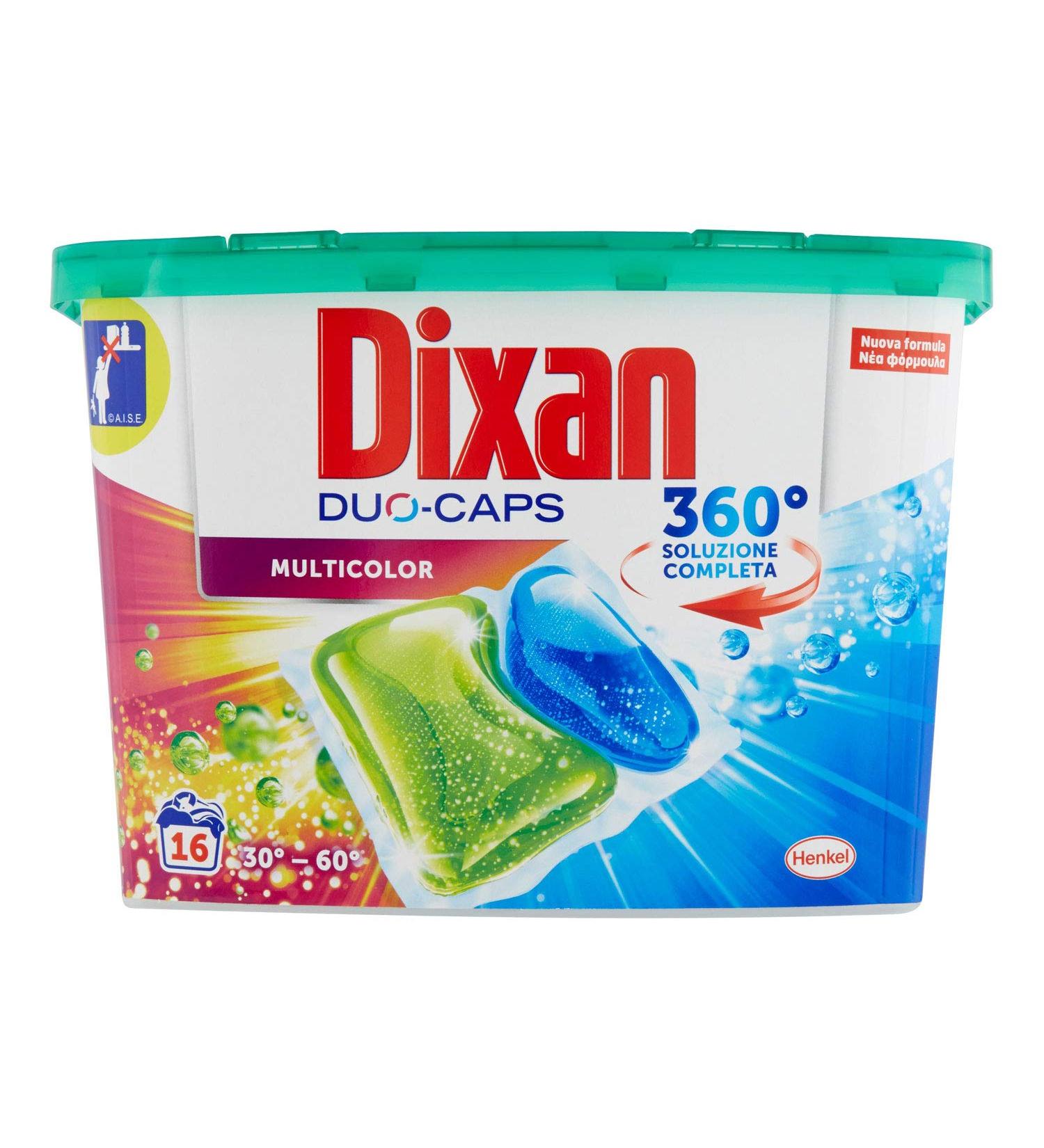 Henkel IT (Detergenza) Dixan Duo caps 16 pieces multicolored - Buy Online on GoSupps.com