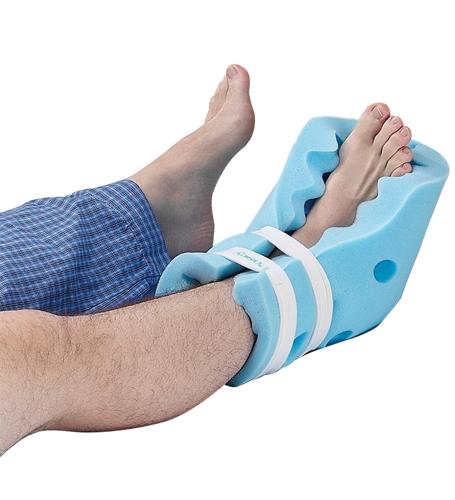 Posey TIDI Heel Guards Foam Heel Protectors for Pressure Injuries, One Size Fits All, Light Blue (Qty 1 Pair), Off-Loading Devices for Home Care - 6127 - Buy Online on GoSupps.com