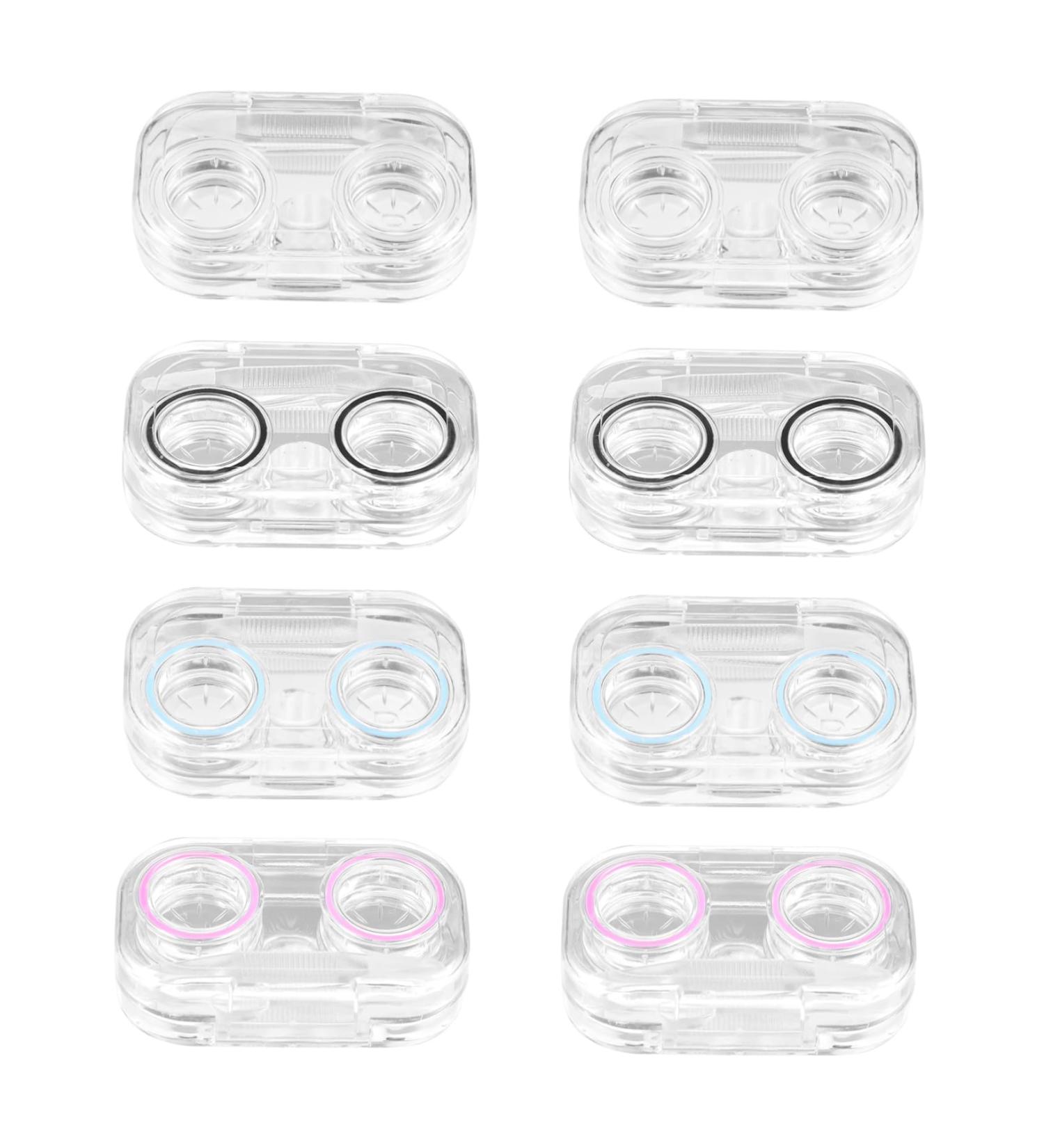Shop Lalafina 8th Glasses Case & Contact Holder - Clear Glasses Frames Mini Container Travel Set for Eye Care - Perfect for Plastic Lenses - Buy Online on GoSupps.com