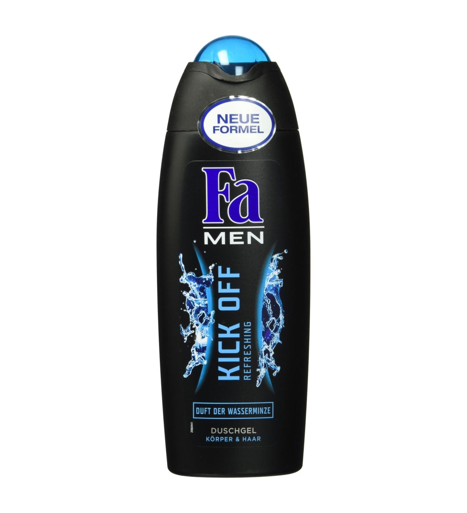 Fa Men Kick Off Shower Gel Watermint 250 ml - Buy Online on GoSupps.com