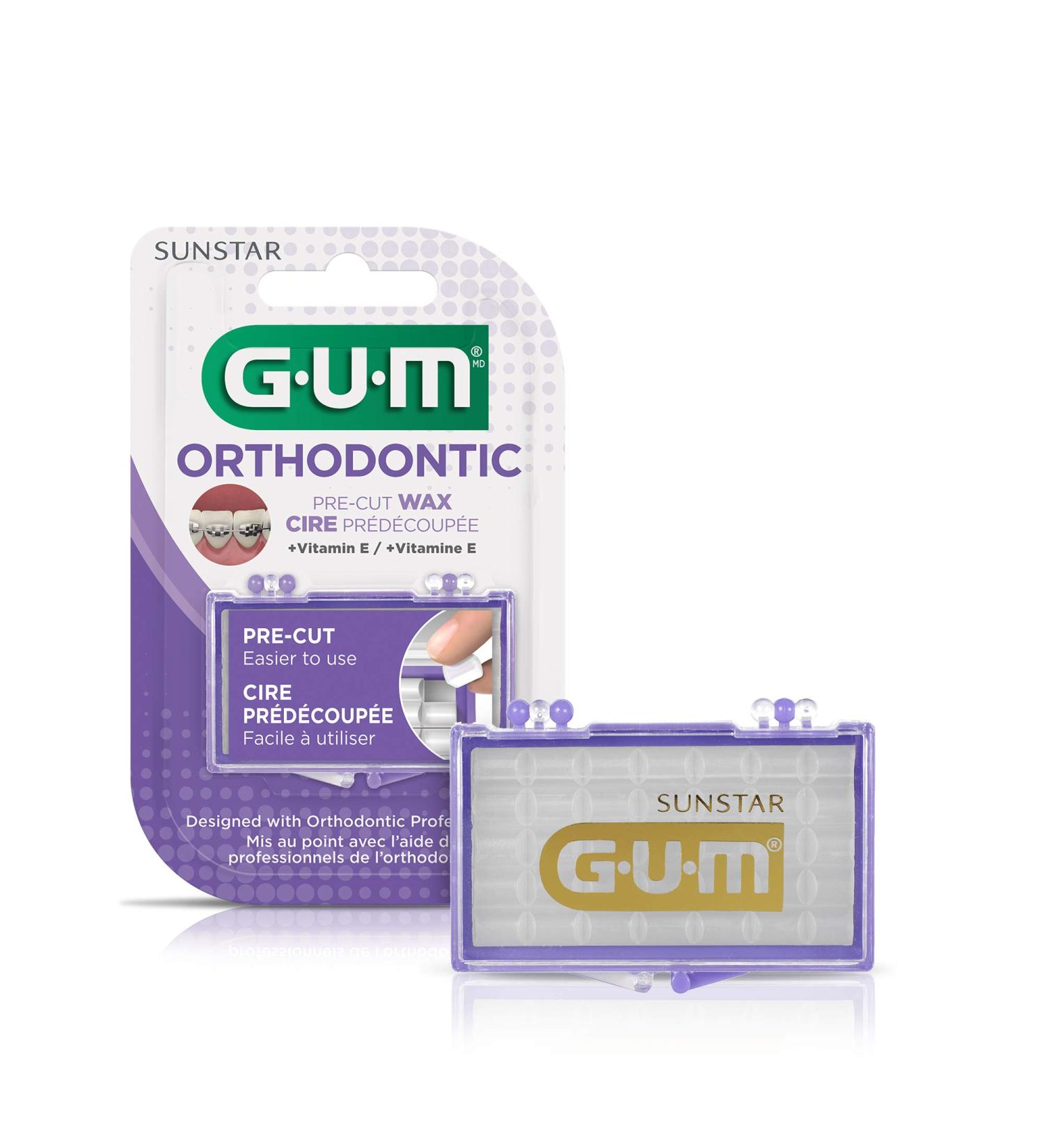 Buy Butler Sunstar GUM Orthodontic Wax - Ideal for Braces | Fast International Shipping - Buy Online on GoSupps.com