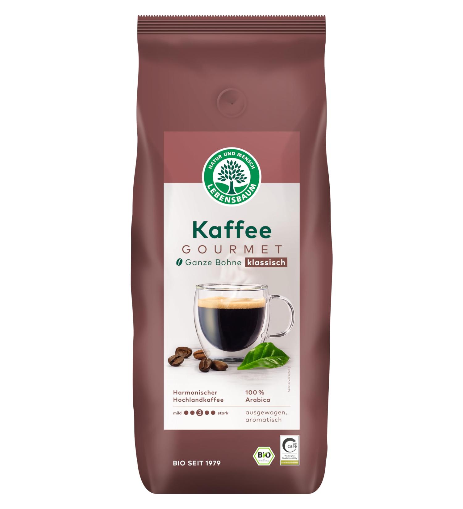  Lebensbaum Lebensbaum Organic Gourmet Coffee 1 kg - Buy Online on GoSupps.com