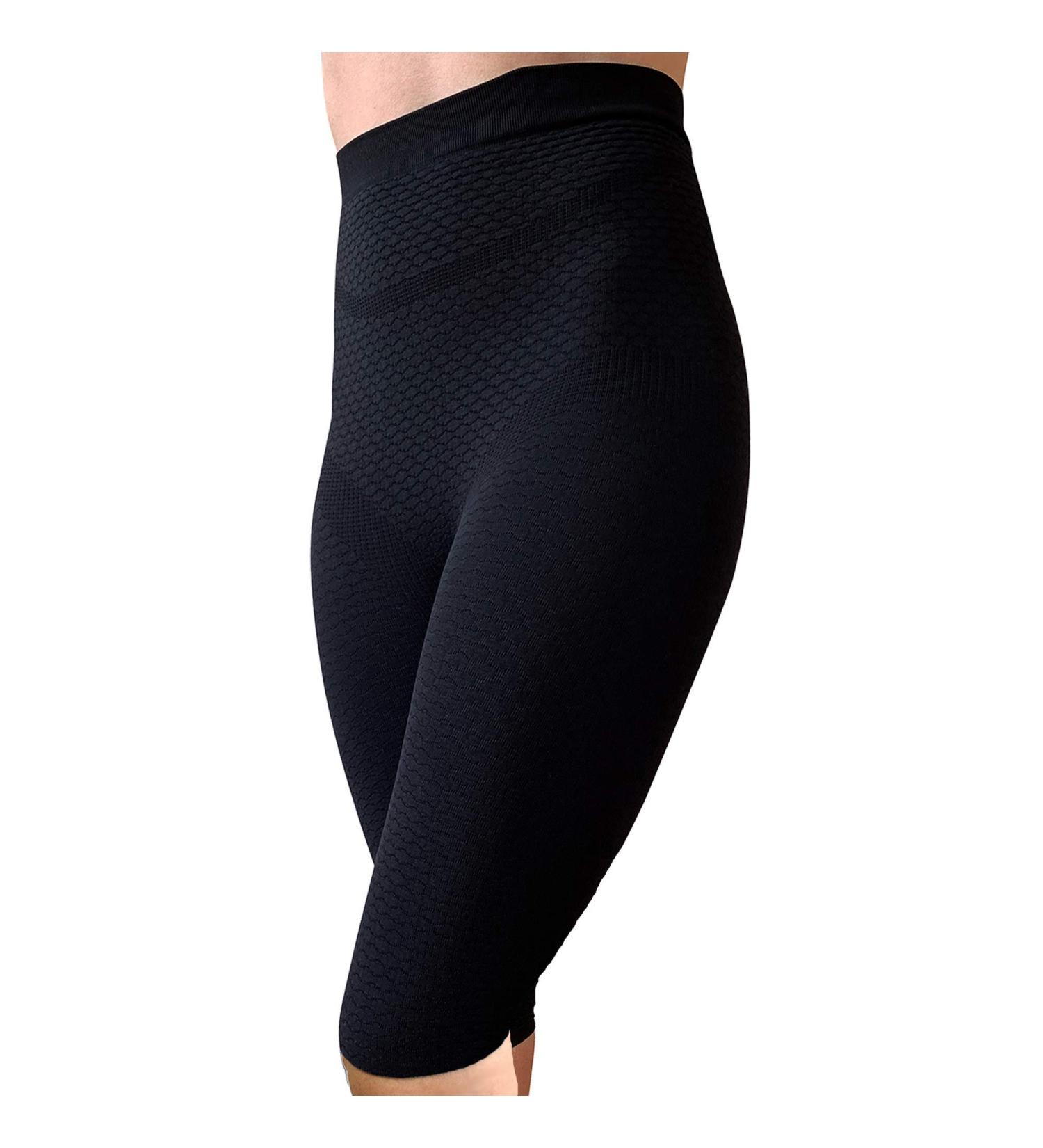 BIOFLECT Compression Shorts with Bio Ceramic Micro-Massage Knit - M/L Black - Support and Comfort - Buy Online on GoSupps.com