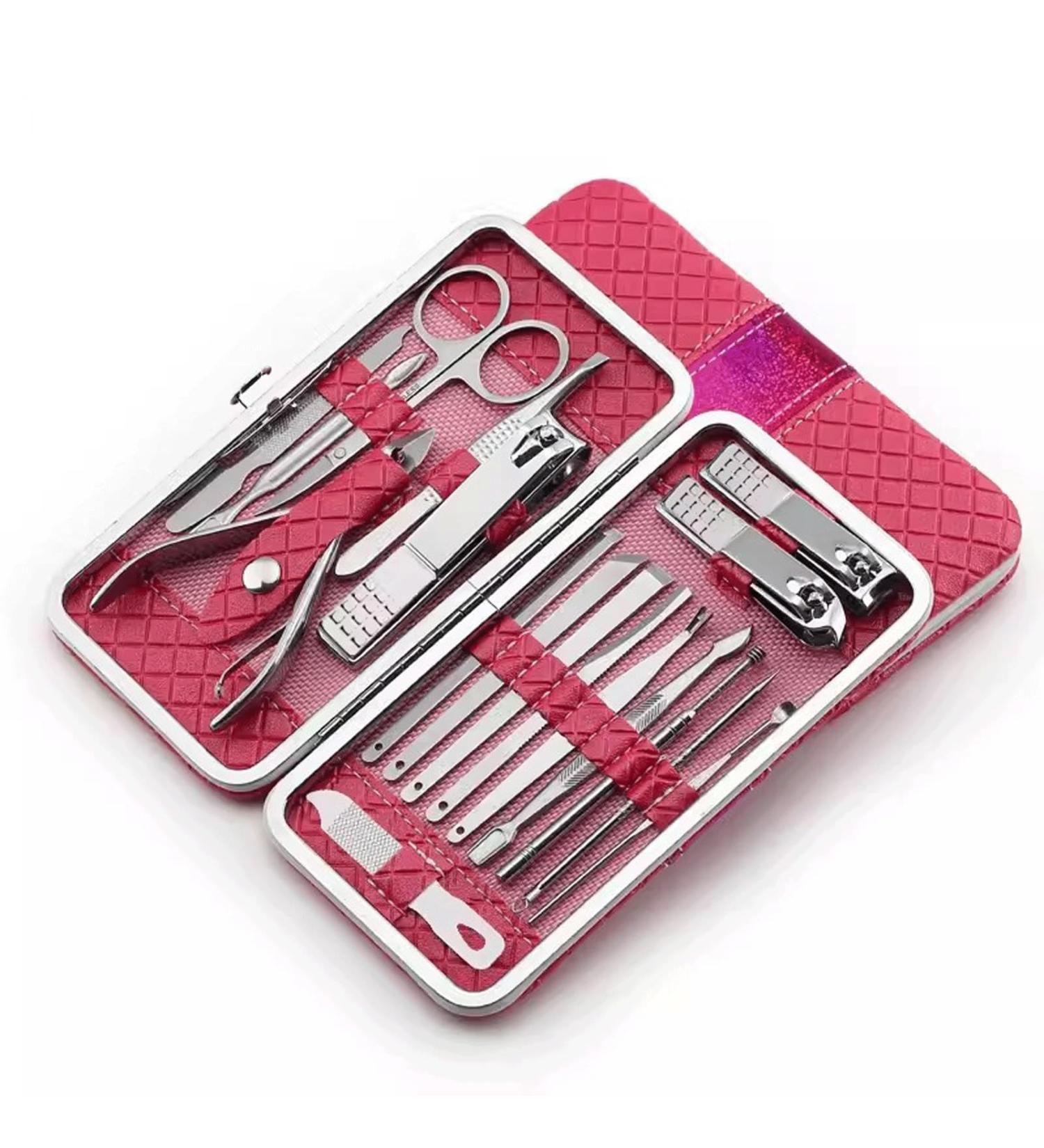 Pedicure Knife Nail Clipper Set Home Nail Clippers Pliers Adult Manicure Tools Set Personal Care(Red) - Buy Online on GoSupps.com