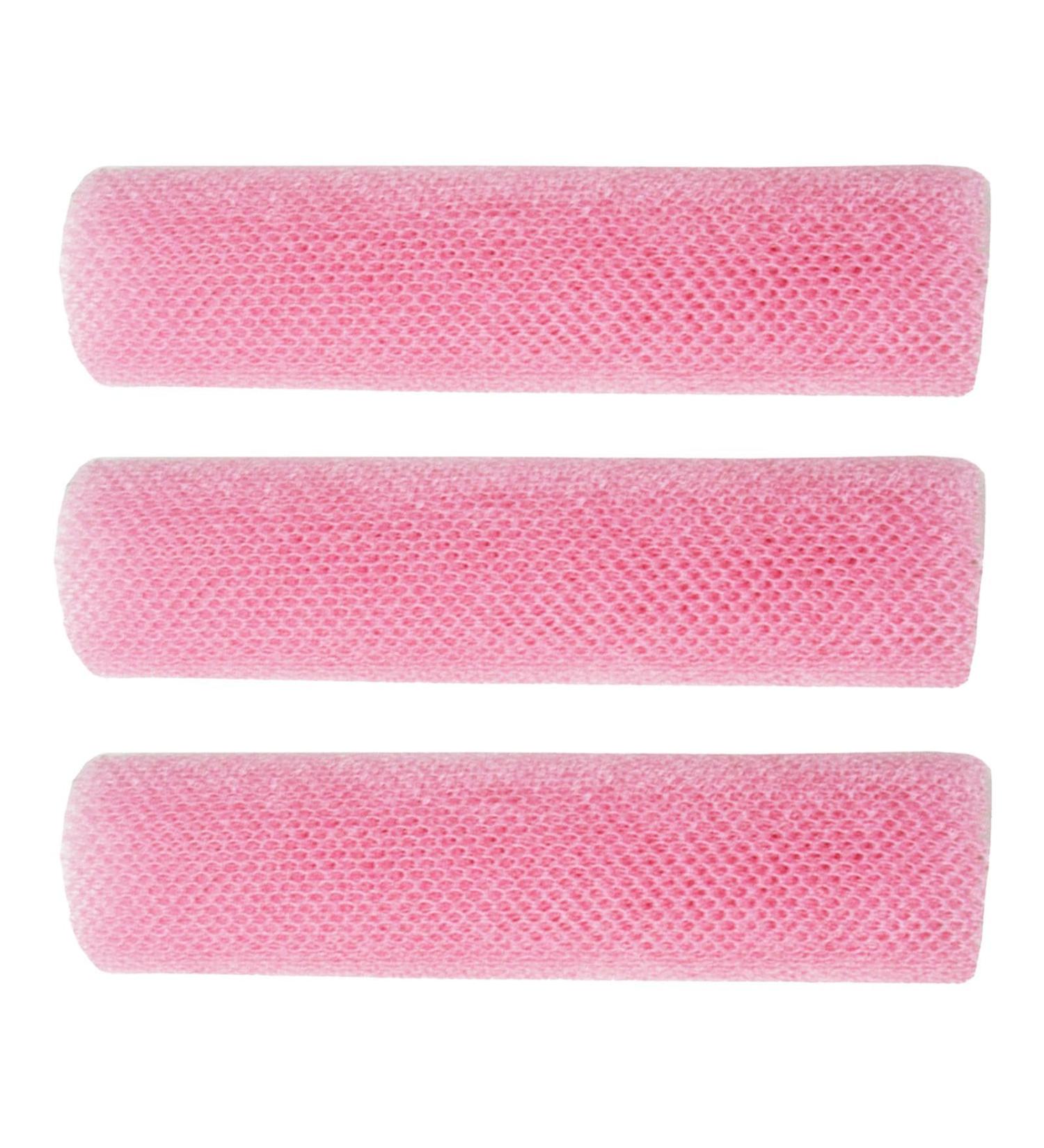 African Net Sponge - Net Scrubber Nylon Mesh Skin Smoother Bath Towel - Elastic Bath Sponges Dead Skin Removal for Women & Men Daily Use Pink - Buy Online on GoSupps.com