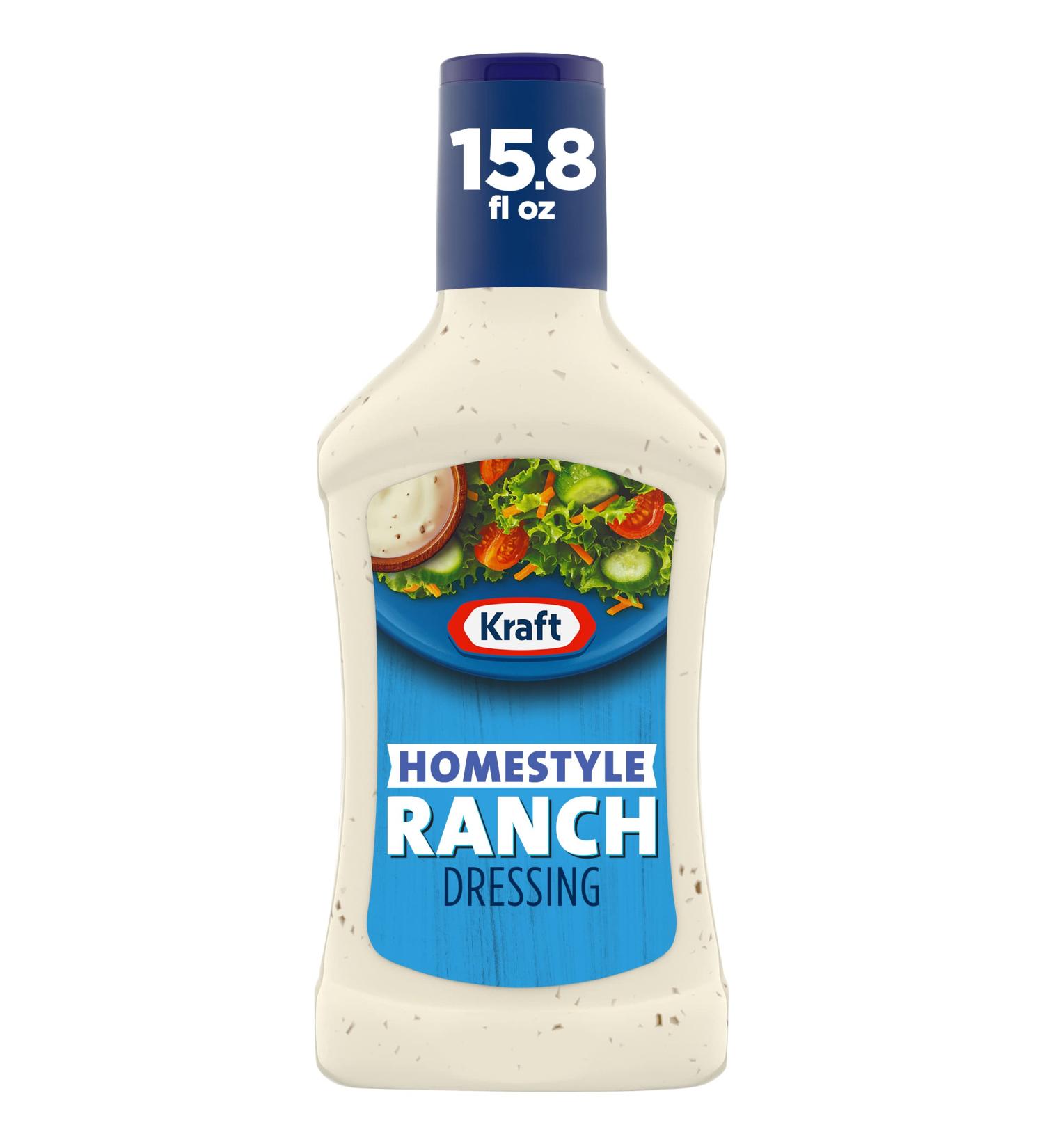 Kraft Homestyle Ranch Dressing & Dip 15.8 fl oz Bottle - 1 Pack - Buy Online on GoSupps.com