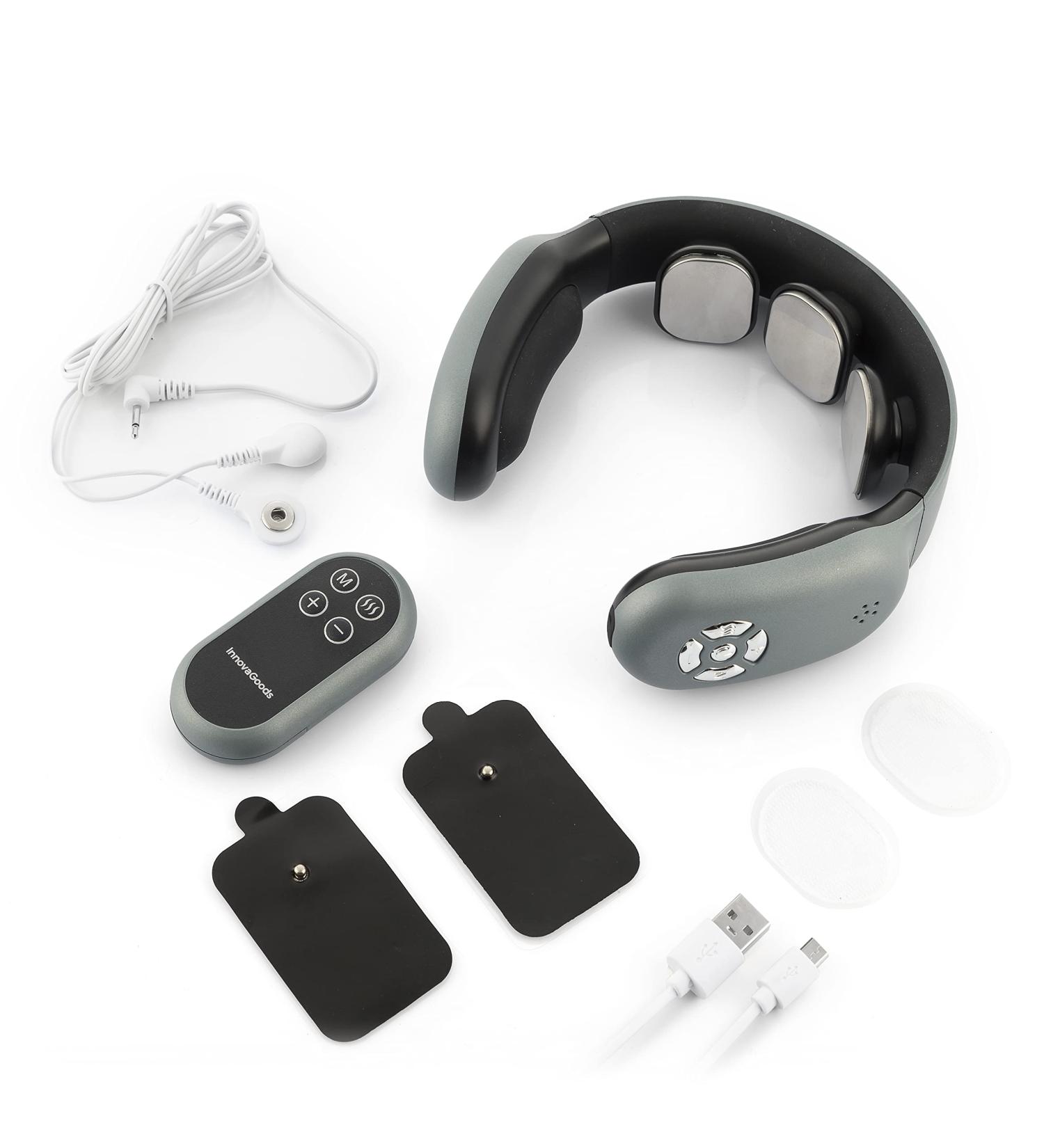 Buy Innovagoods Nekival Rechargeable Neck Massage Device | Deep Relaxation & Heat Function for Home & Office - Buy Online on GoSupps.com
