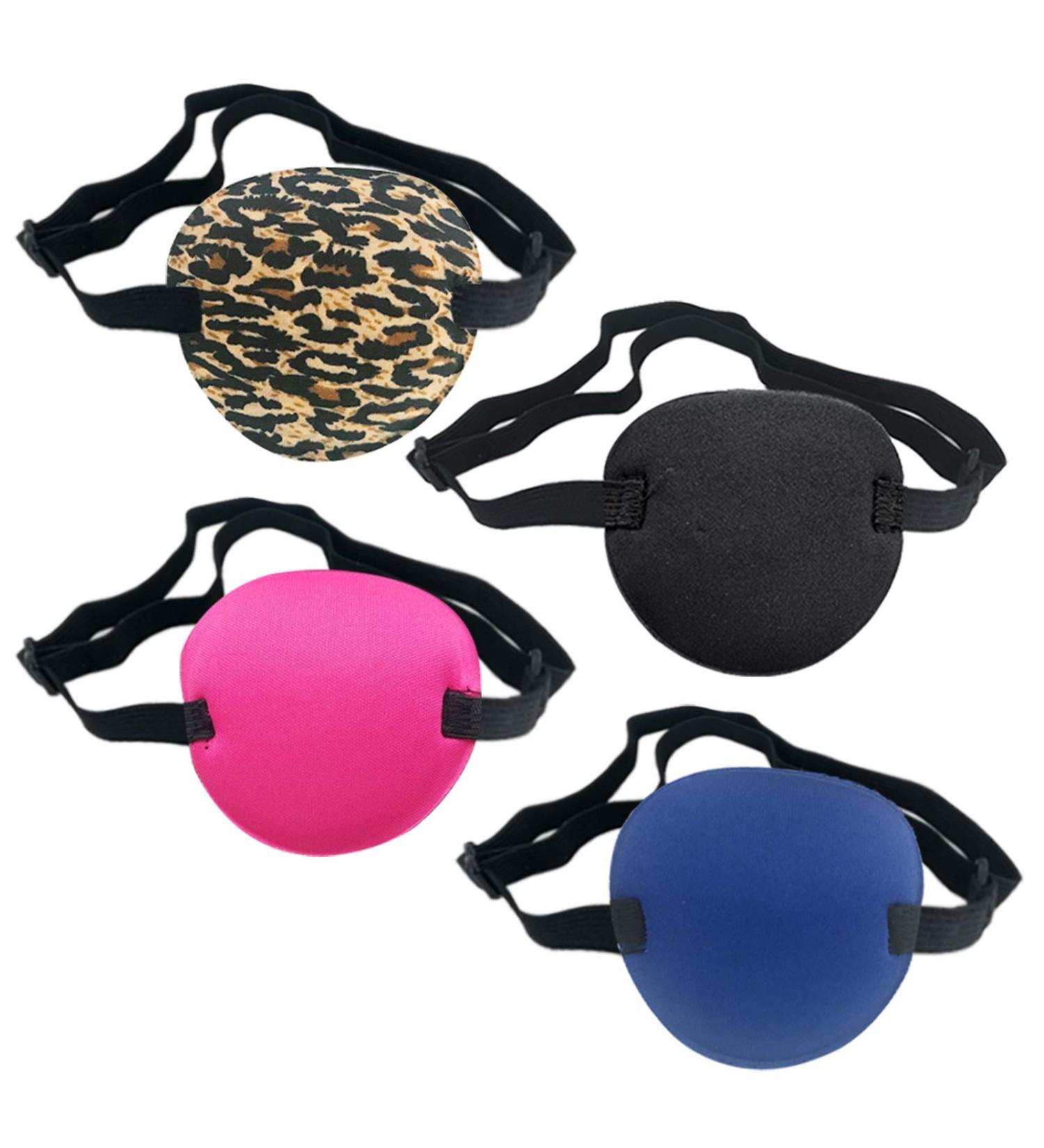 4 PCS Soft Medical Eye Patches - Adjustable Amblyopia Lazy Eye & Pirate Patches for Kids and Adults - Buy Online on GoSupps.com