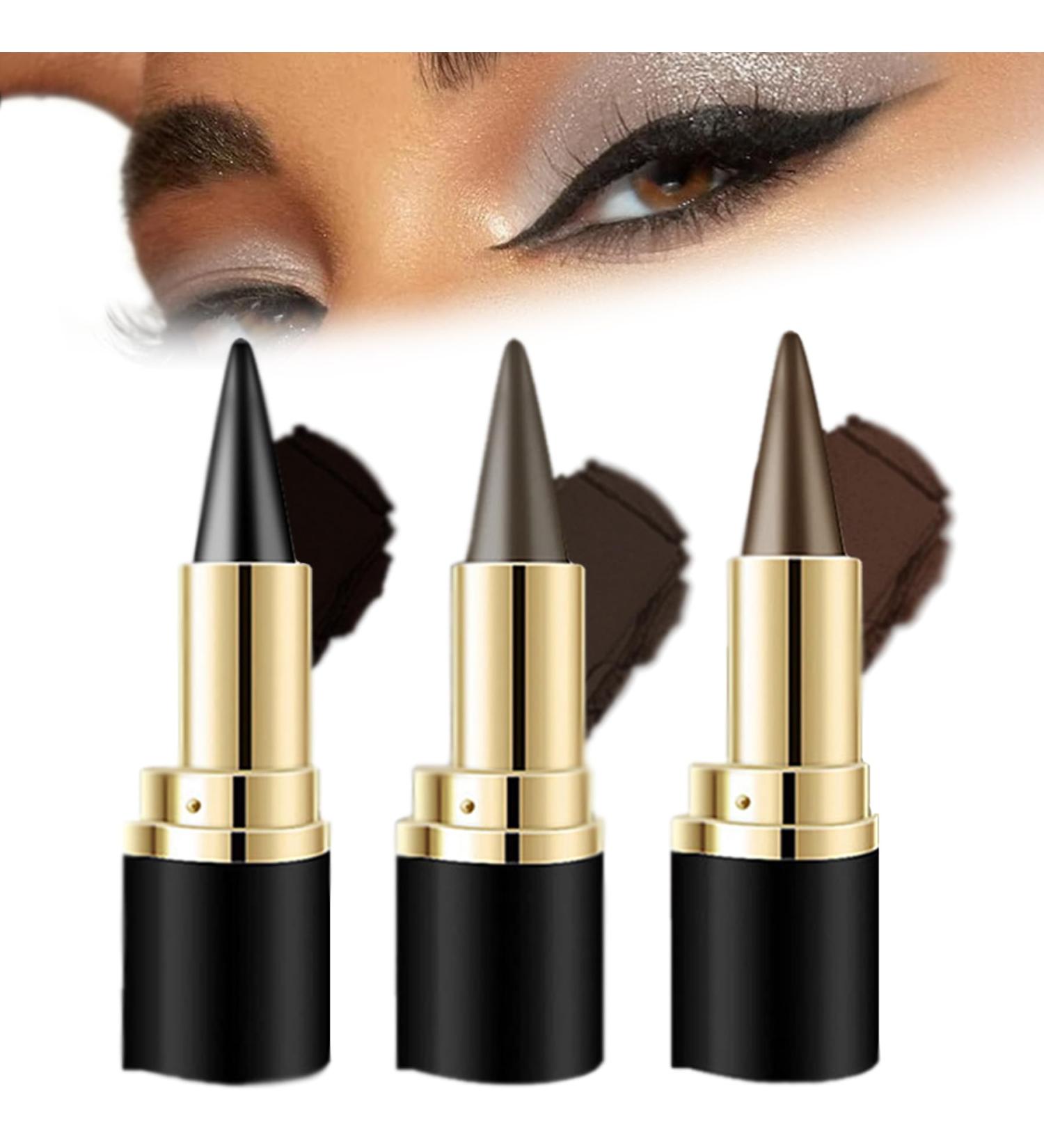 SOCLING Ayky Eyeliner Natural Black Eyeliner Cream Long Wear Waterproof Eyeliner 4 Colors Ayky Long Wear Gel Eyeliner 3pcs Eye Liner Waterproof Smudge Proof Smokey Eye Liners Eyeshadow Pen - Buy Online on GoSupps.com