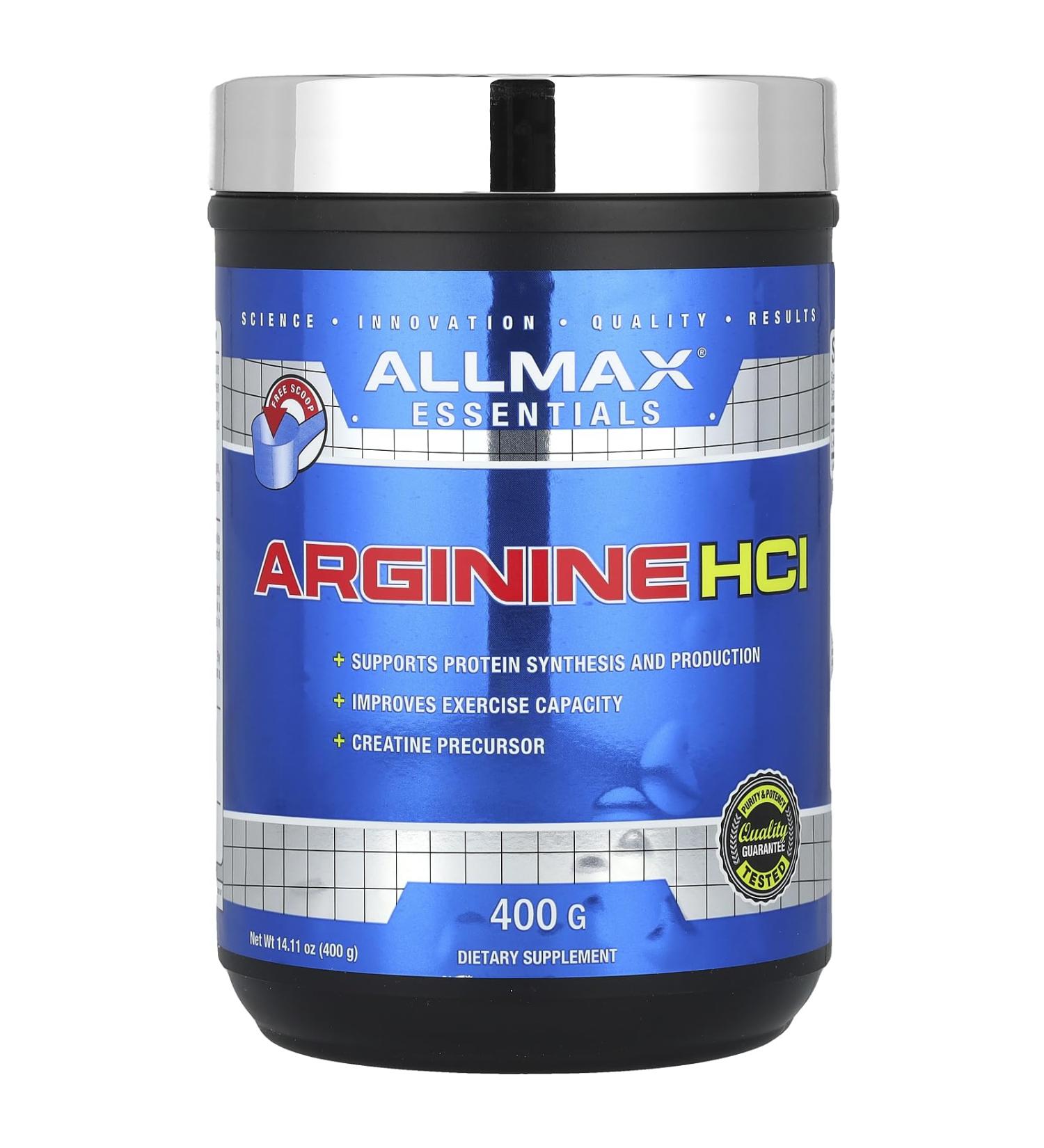 ALLMAX Essentials Arginine HCl 14.11 oz (400 g)