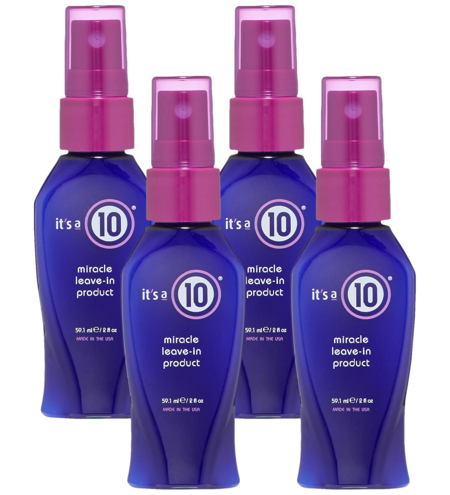 It's a 10 Haircare Miracle Leave-In Product 2 fl. oz. (Pack of 4) 2 Fl Oz (Pack of 4)