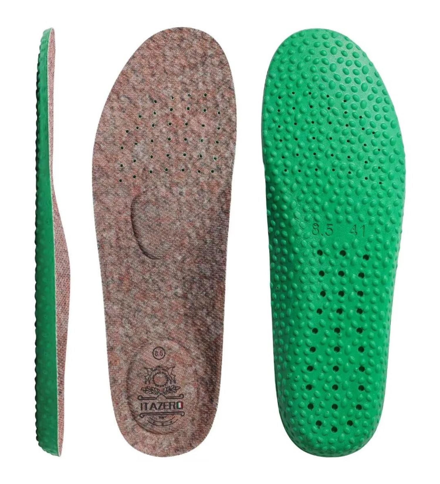 1TAZERO Men's Plantar Fasciitis Insoles | Arch Support for Flat Feet & Diabetic Orthopedic Footwear - Size 11 - Buy Online on GoSupps.com