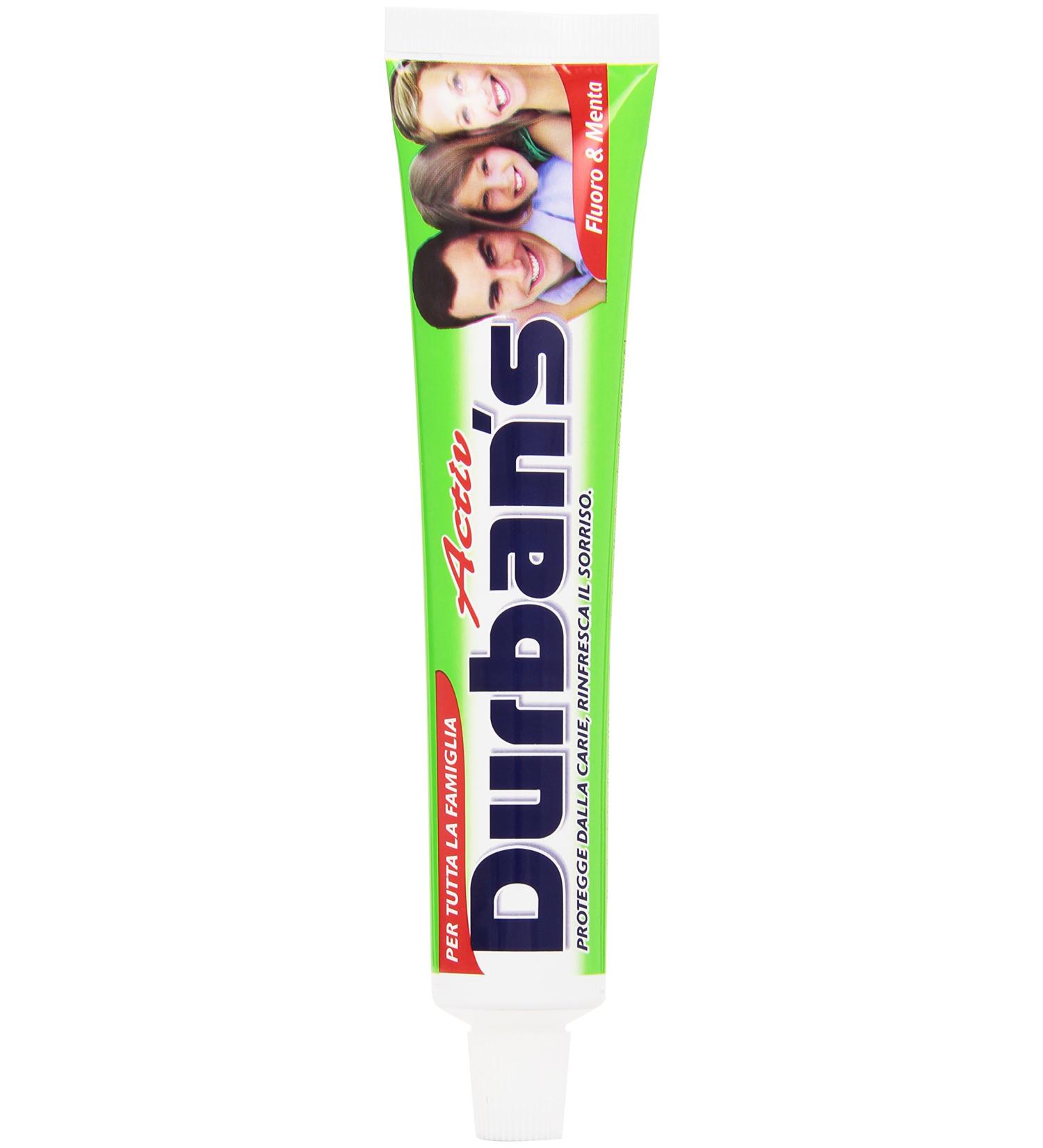  Durban's fluoride and mint activ toothpaste 75 ml - Buy Online on GoSupps.com