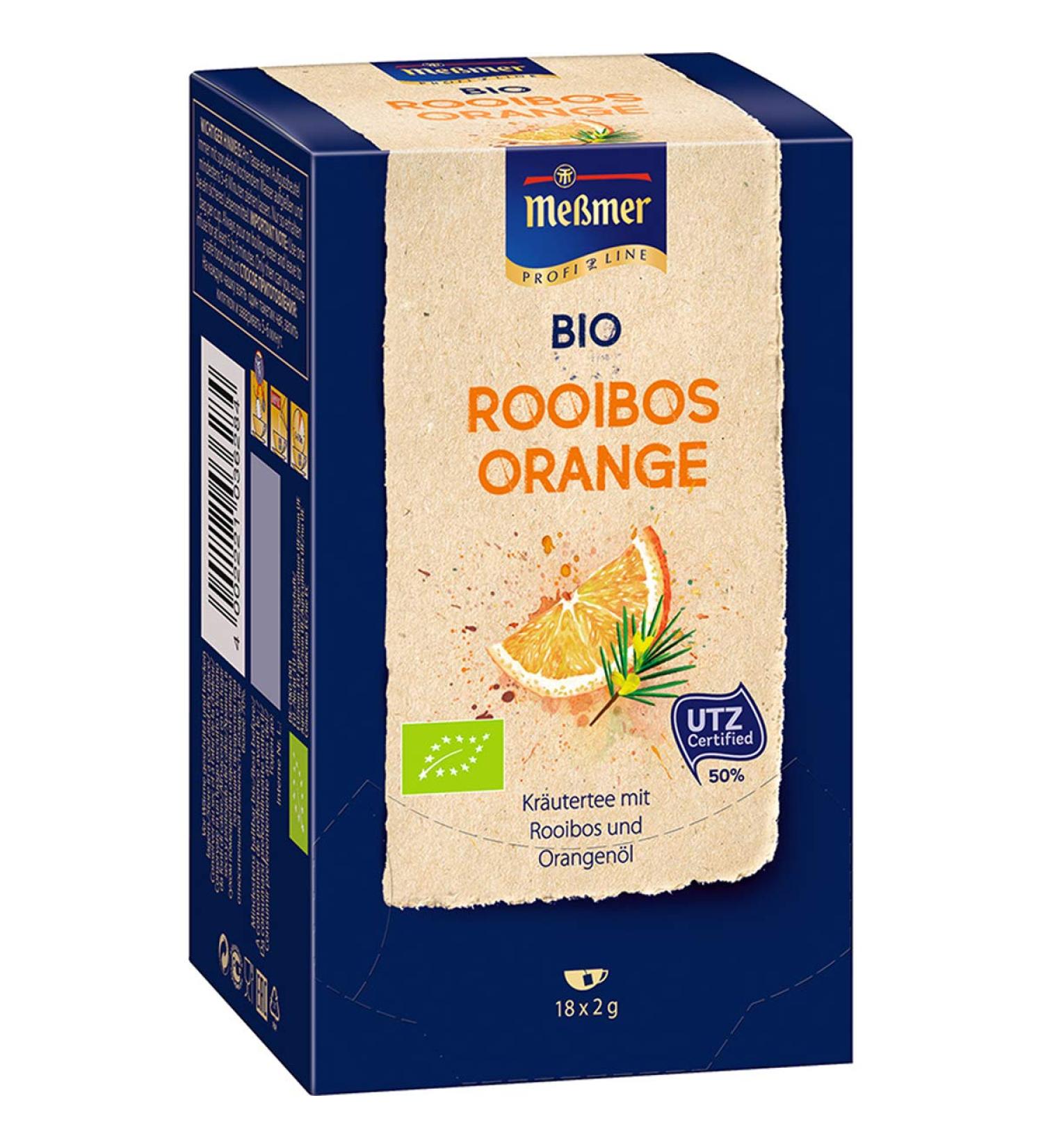 Meßmer Bio Profiline Rooibos Orange with Fruit Orange Oil 36 g