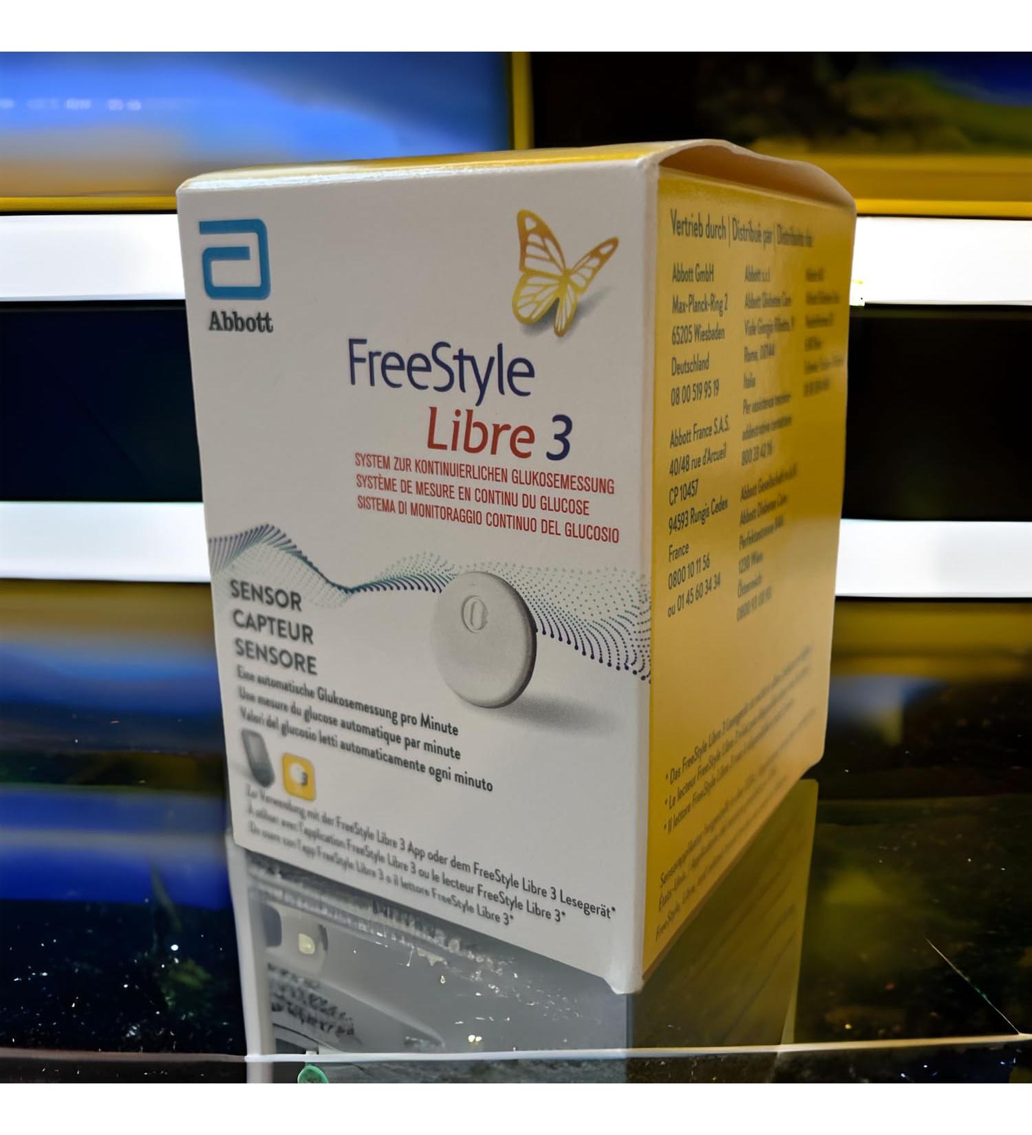 FreeStyle Libre 3 Sensor - 1 pack EAN 5021791002658 MHD 1 year