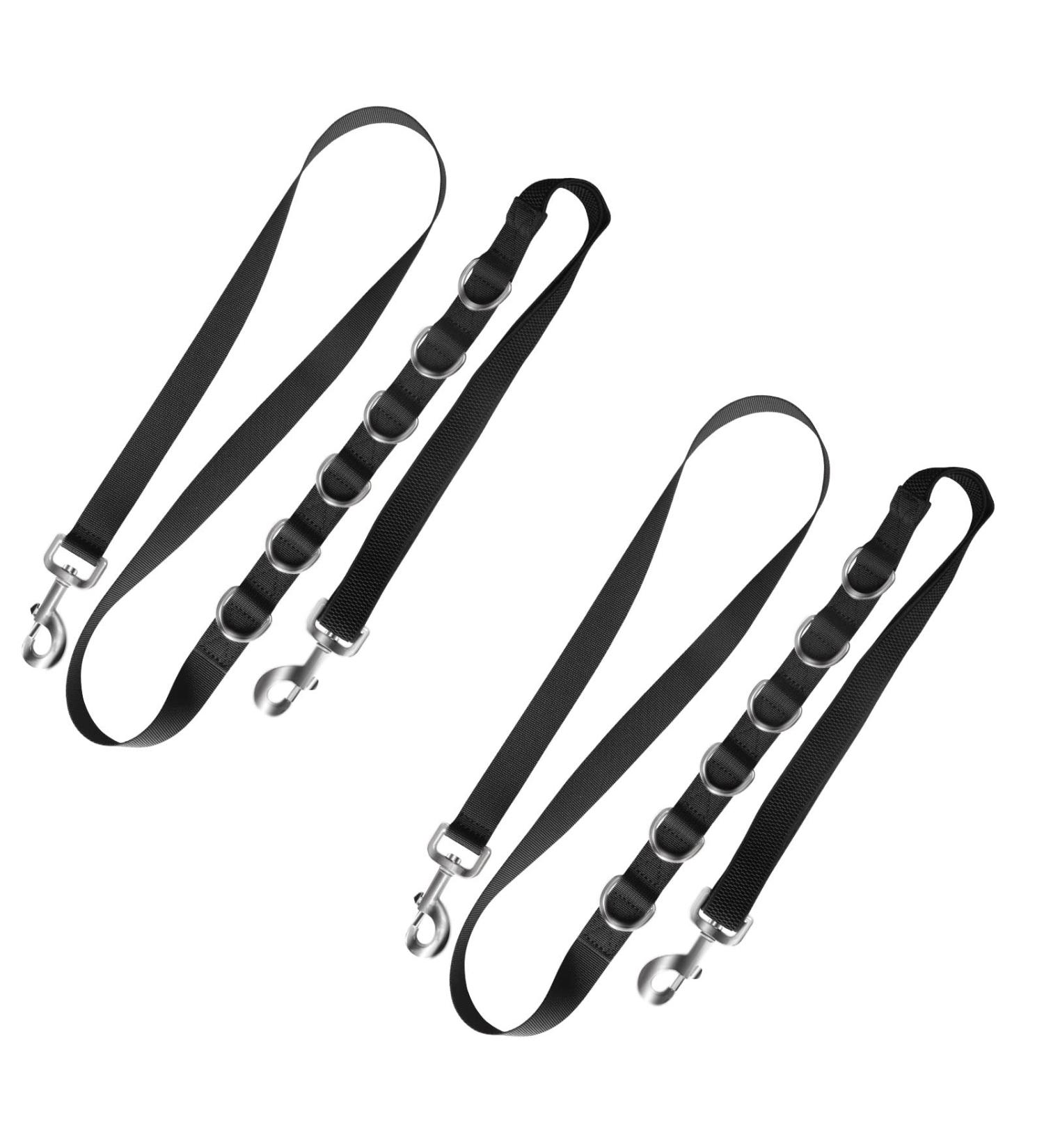 Harrison Howard Side Reins with Snap Hooks Easy Adjust Durable Training Product Pair Black - Buy Online on GoSupps.com