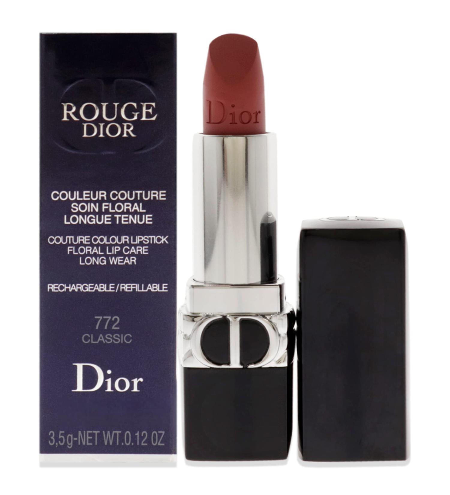 Christian Dior Rouge Dior Couture Matte Lipstick - 772 Classic (Refillable) 0.12 oz - Women's Lipstick - Buy Online on GoSupps.com