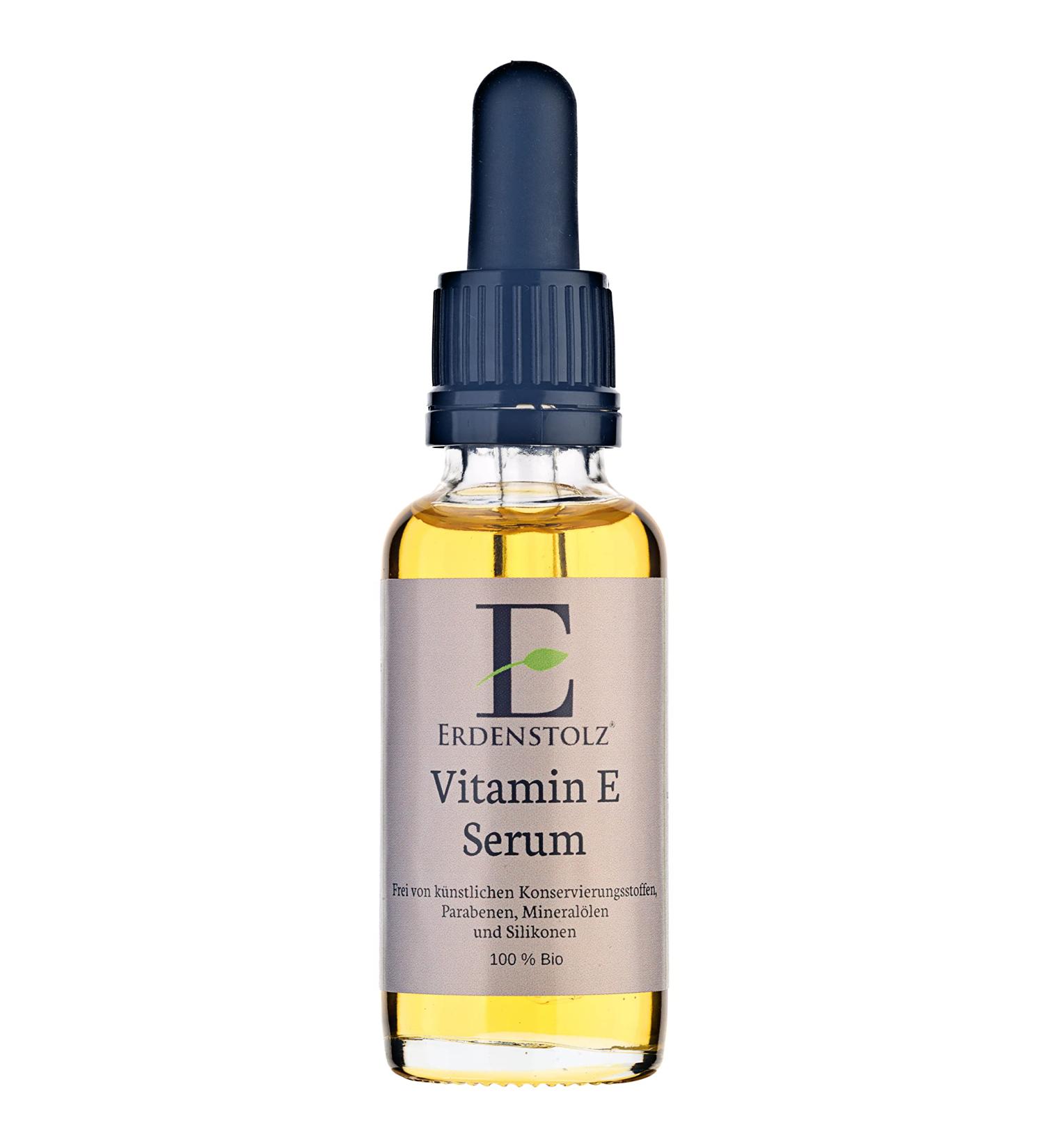 Earth Pride Vitamin E serum 30 ml vegan organic coldpressed oil Erdenstolz retinol antiaging