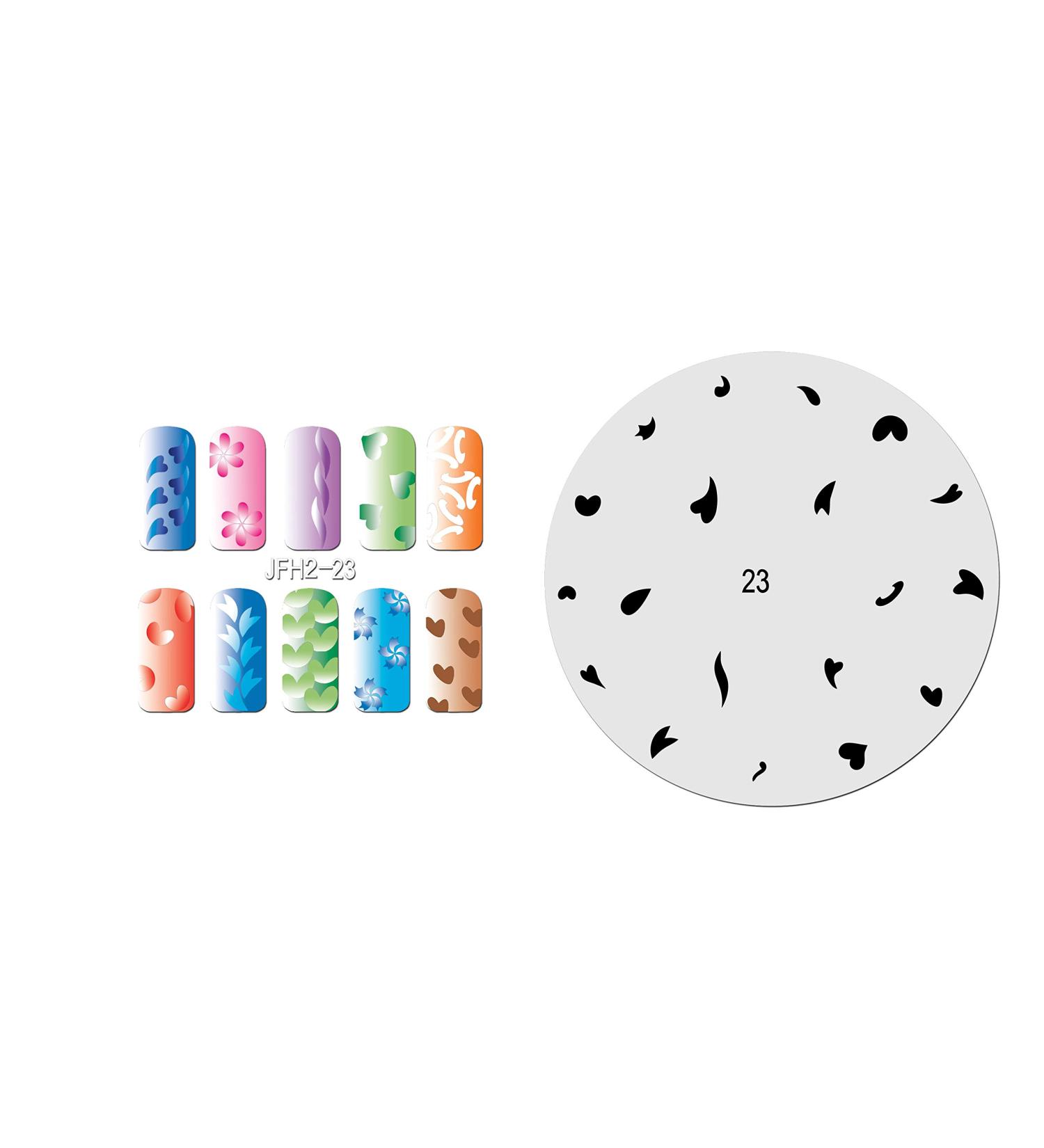 Fingernail stencil (airbrush nail art) Fengda JFH02-023