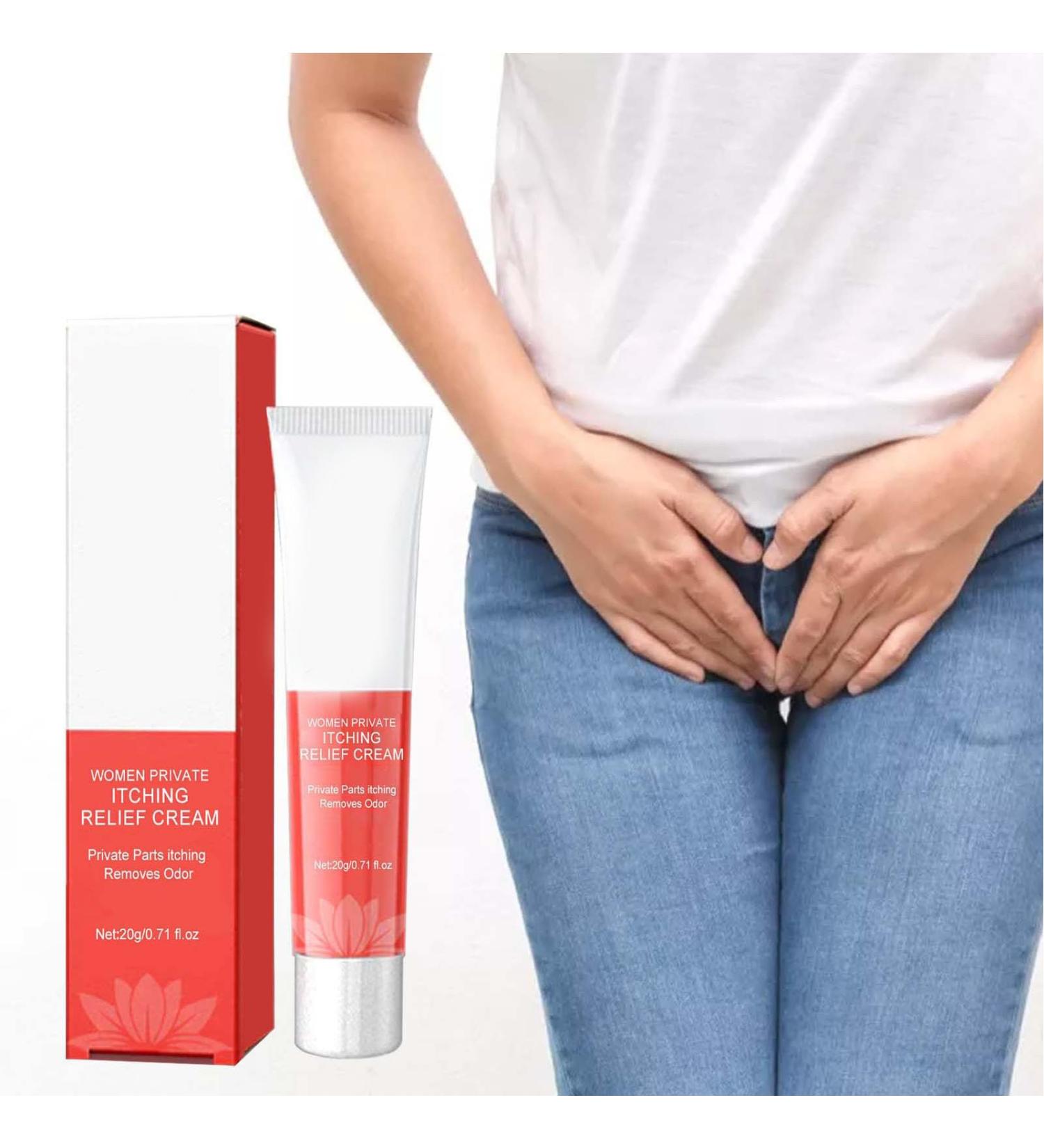 Fyearfly 3Pcs Women Private Itching Relief Cream Moisturizing Women Body Care Gentle Relief Cream Cleansing Fragrances Feminine Itching Treating Cream - Buy Online on GoSupps.com