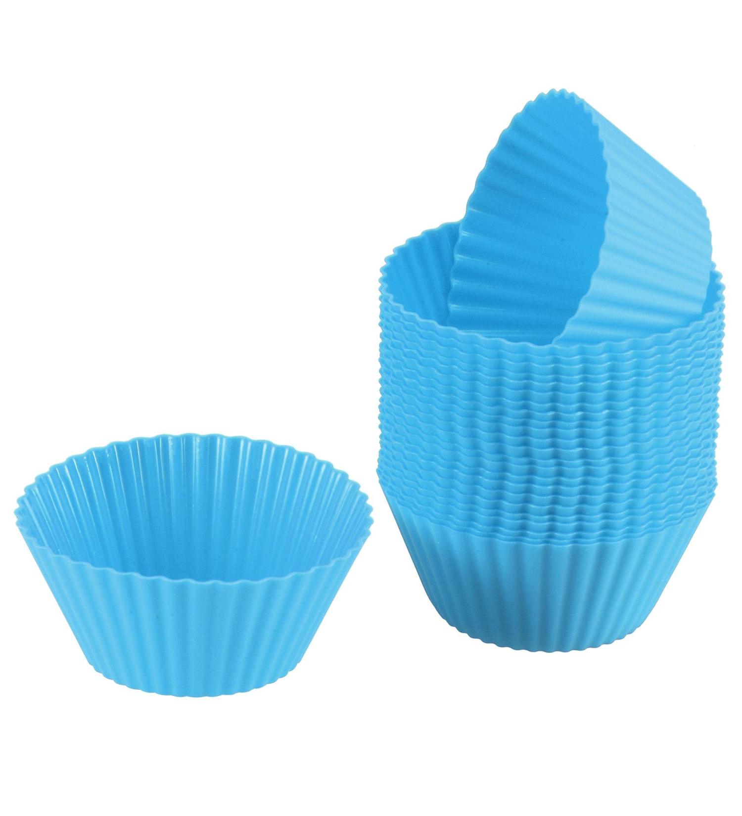 Sourcing Map 25pcs Sky Blue Wax Melt Warmer Liner Silicone - Durable Candle Fragrance Melter Accessories for International Shipping - Buy Online on GoSupps.com