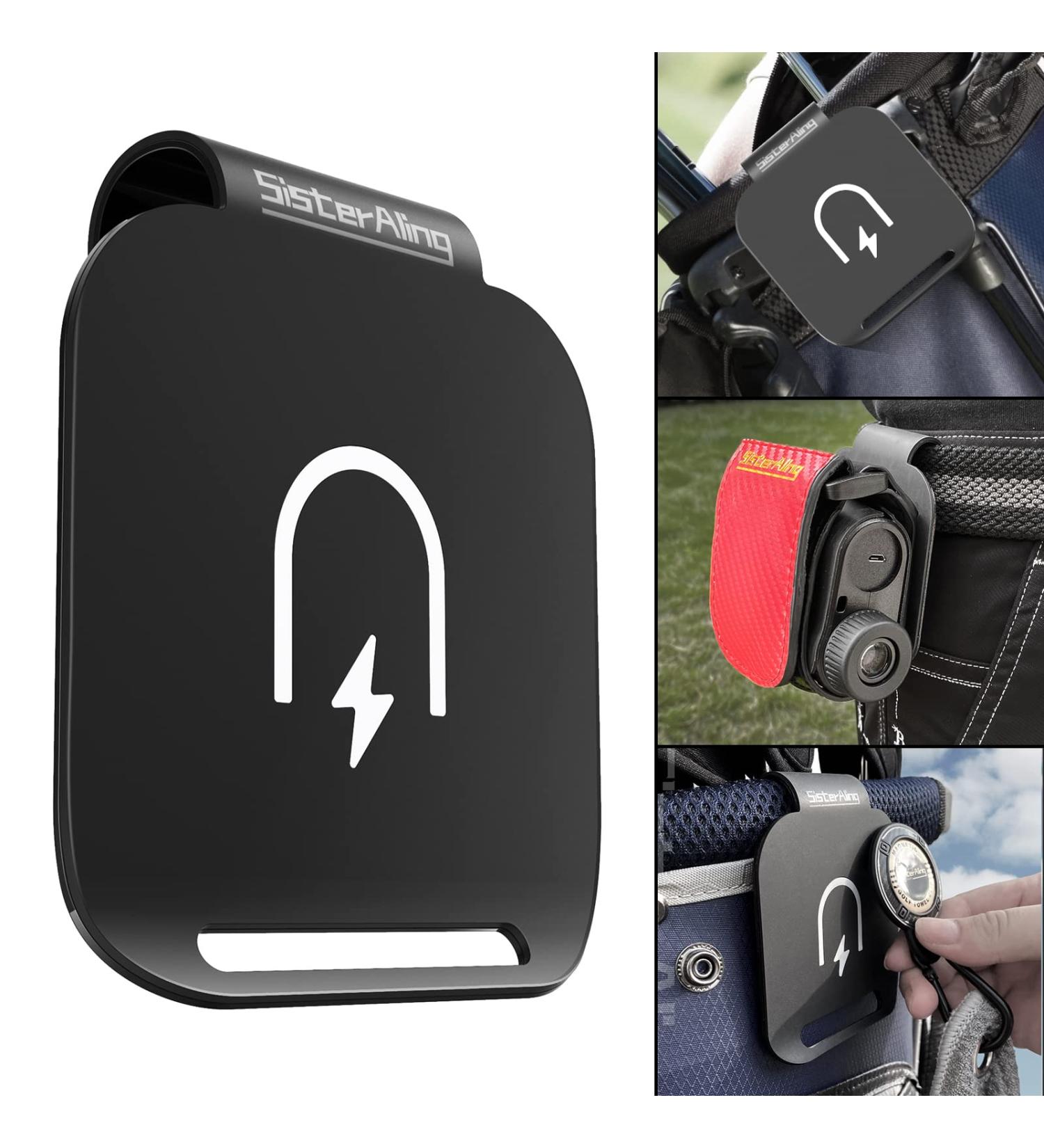 Metal Landing Pads for Magnetic Golf Towel & Accessories - Quick Access & Organized Storage - Golfers Gift - Patent Pending (Black) - Buy Online on GoSupps.com