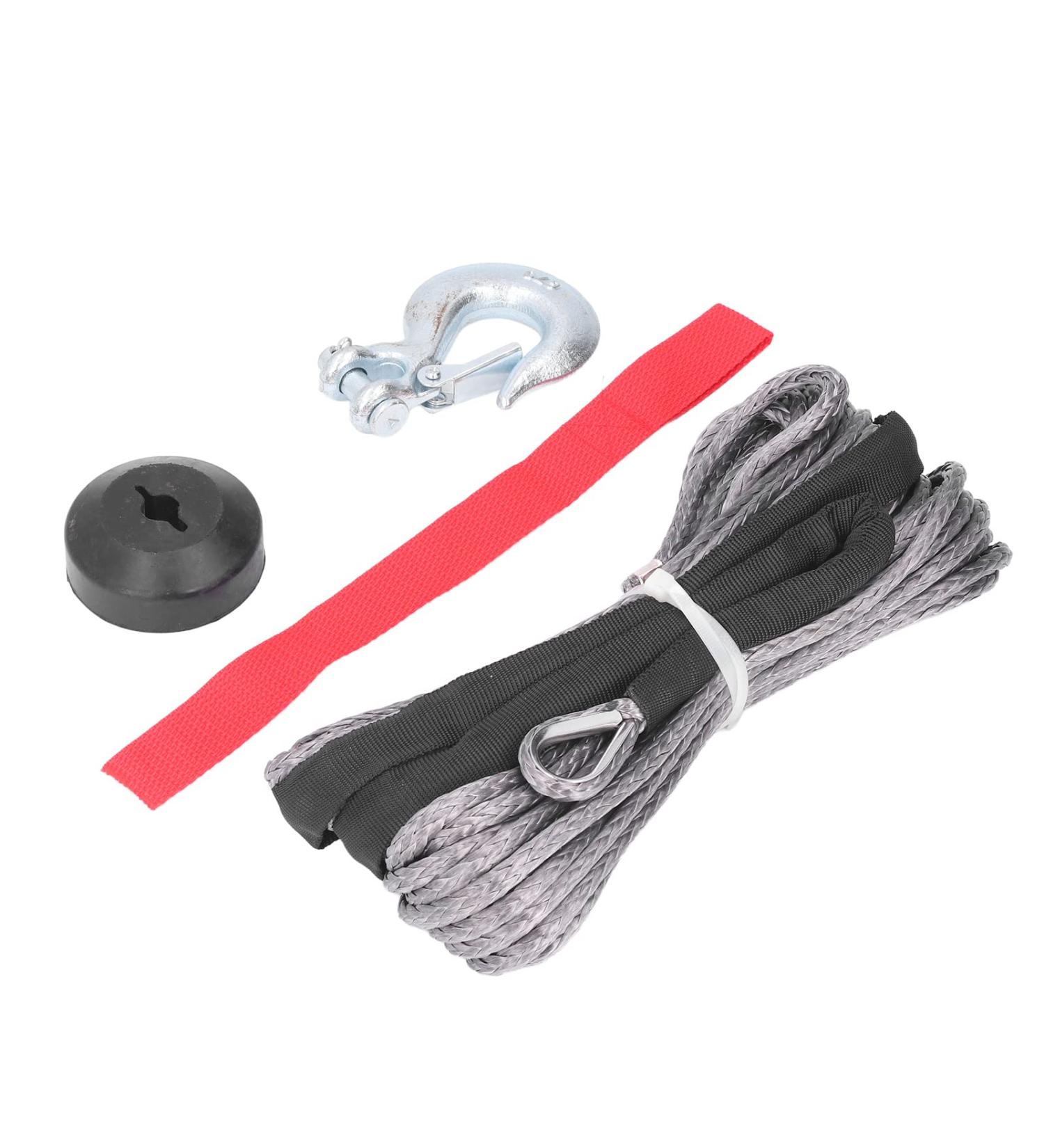Buy Winch Rope Kit with Stainless Clevis Sling Hook - Durable Wear-Resistant & Maintenance-Free for Global Shipping - Buy Online on GoSupps.com