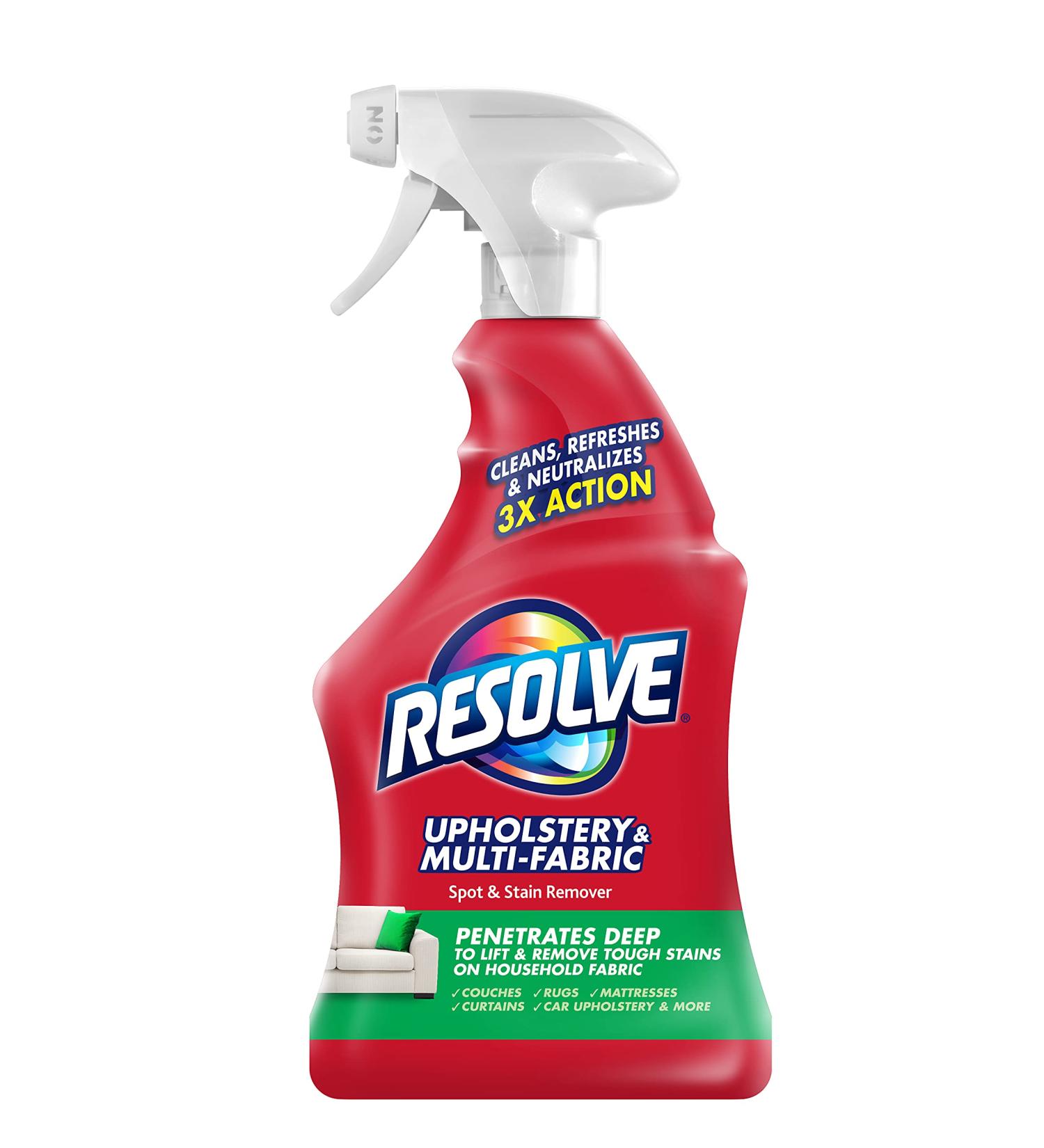 Resolve Multi-Fabric Cleaner - 22 oz | Effective Stain Remover for All Fabrics - Shop Now - Buy Online on GoSupps.com