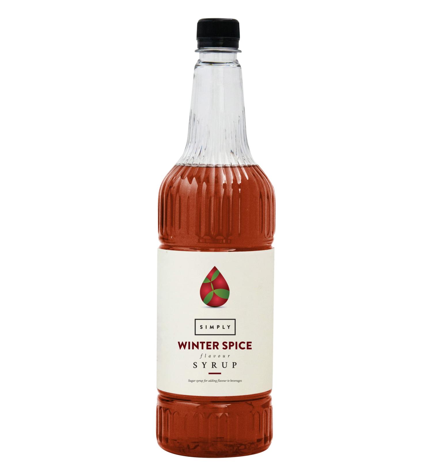Simply Winter Spice Syrup 1 Litre - Buy Online on GoSupps.com