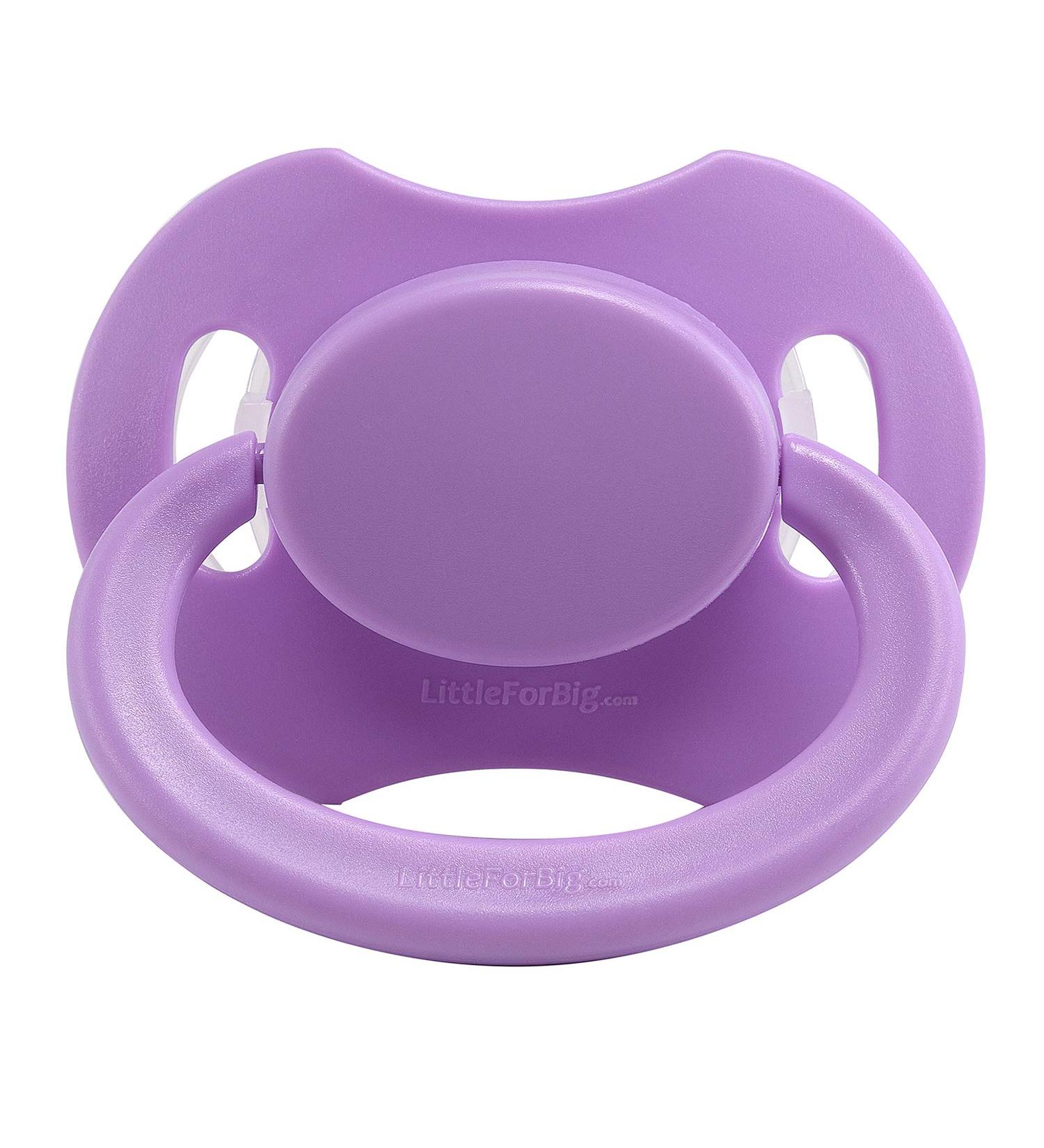 LittleForBig Bigshield Generation-II Adult Pacifier in Purple - Comfortable and Durable - Buy Online on GoSupps.com