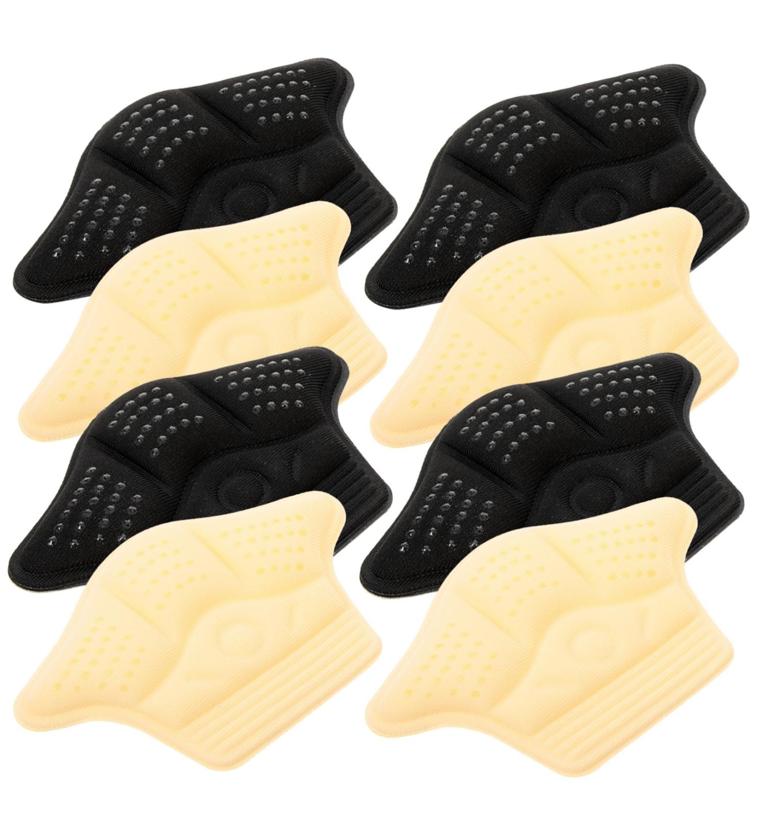 4 Pairs Heel Protection Stickers - Cushioned Shoe Inserts & Adhesive Heel Pads for Comfort | Women's Foam Heel Cushions - Buy Online on GoSupps.com