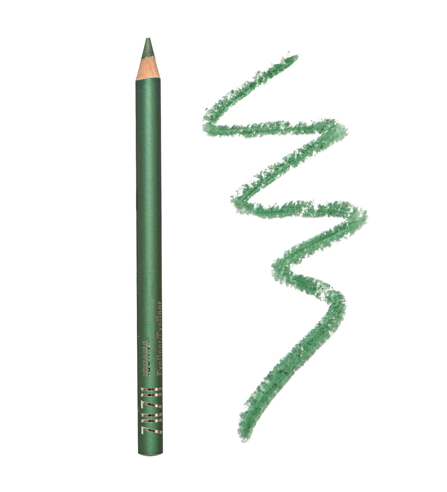 ZUZU LUXE Eye Defining Pencil (Iguana- Grass Green) - Jojoba Seed Oil Infused Eyeliner | Smooth, Defined Eyes | Natural, Paraben-Free, Vegan | 0.04 oz - Buy Online on GoSupps.com