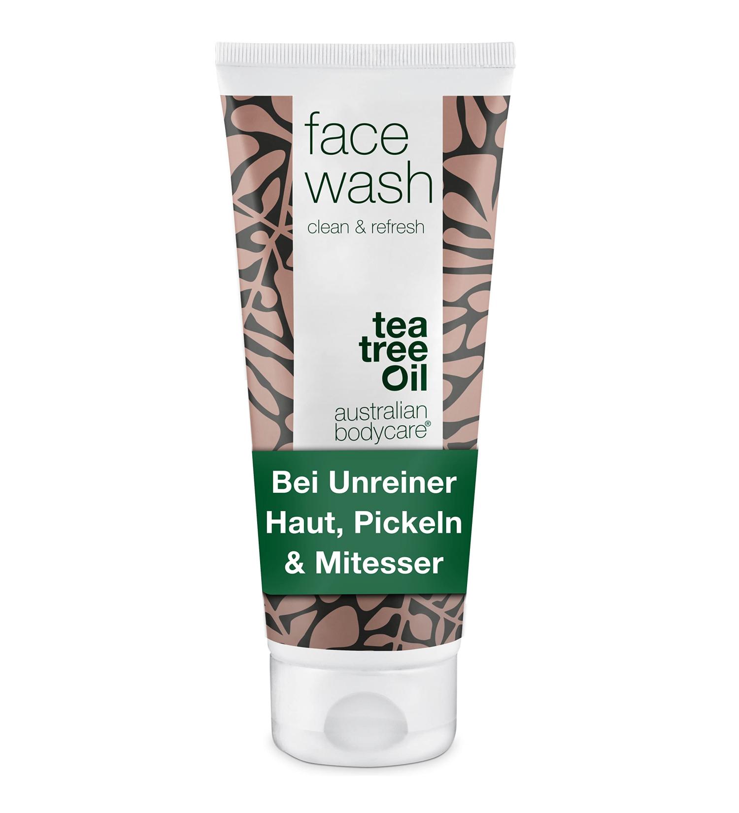 Buy Anti Pimple Face Washing Gel 100ml - 100% Vegan for Men & Women | Natural Tea Tree Oil for Acne & Daily Care | Clear Impure Skin - Buy Online on GoSupps.com