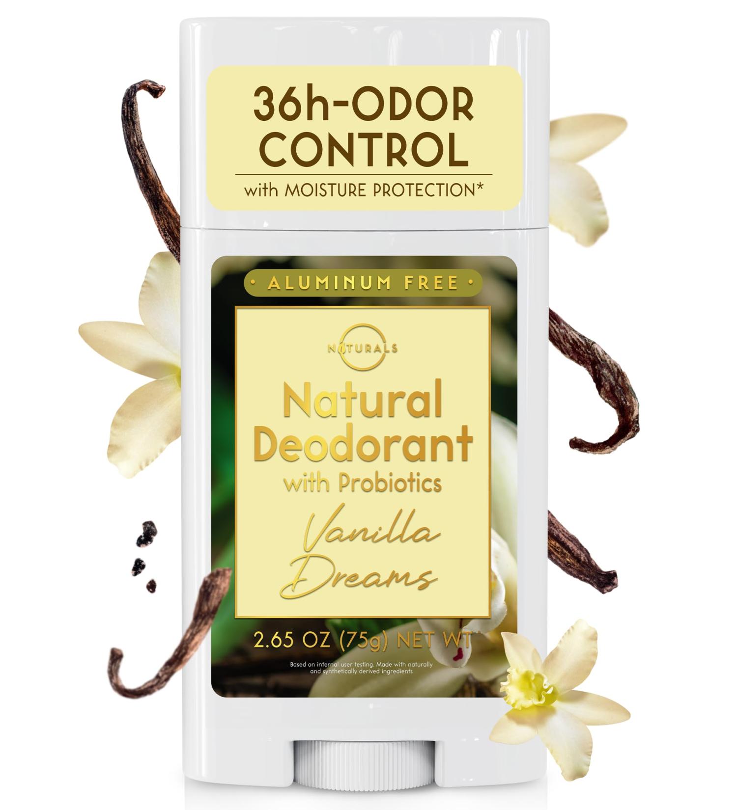 Natural Deodorant for Women (Vanilla Dreams) - Natural Deodorant Women Aluminum Free Deodorant for Women Deodorant Natural Deodorant Aluminum Free Baking Soda Free Deodorant without Aluminum Vanilla Dreams 2.65 Ounce (Pack of 1) - Buy Online on GoSupps.com