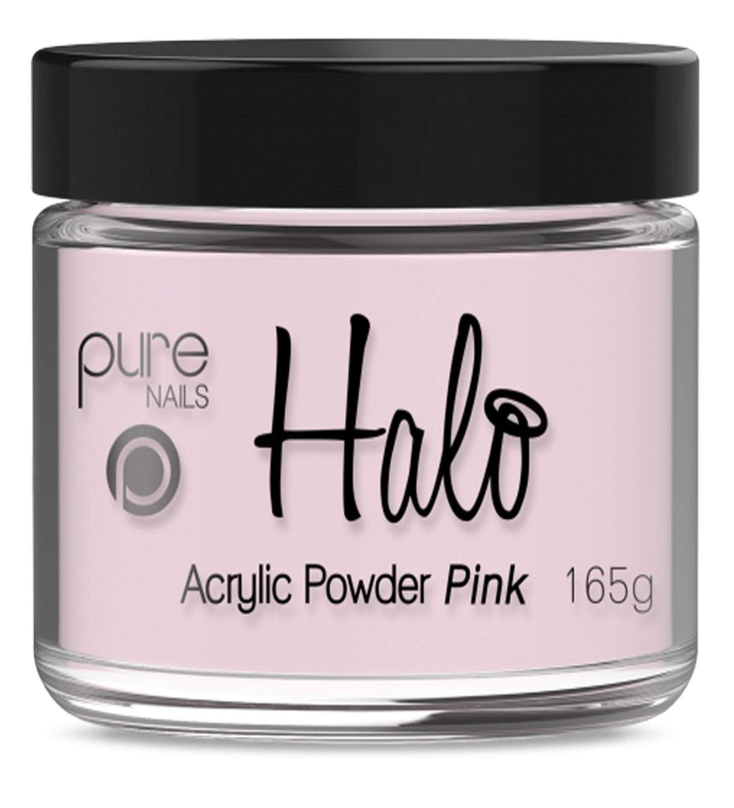 Halo By Pure Nails Acrylic Powder Pink 165g